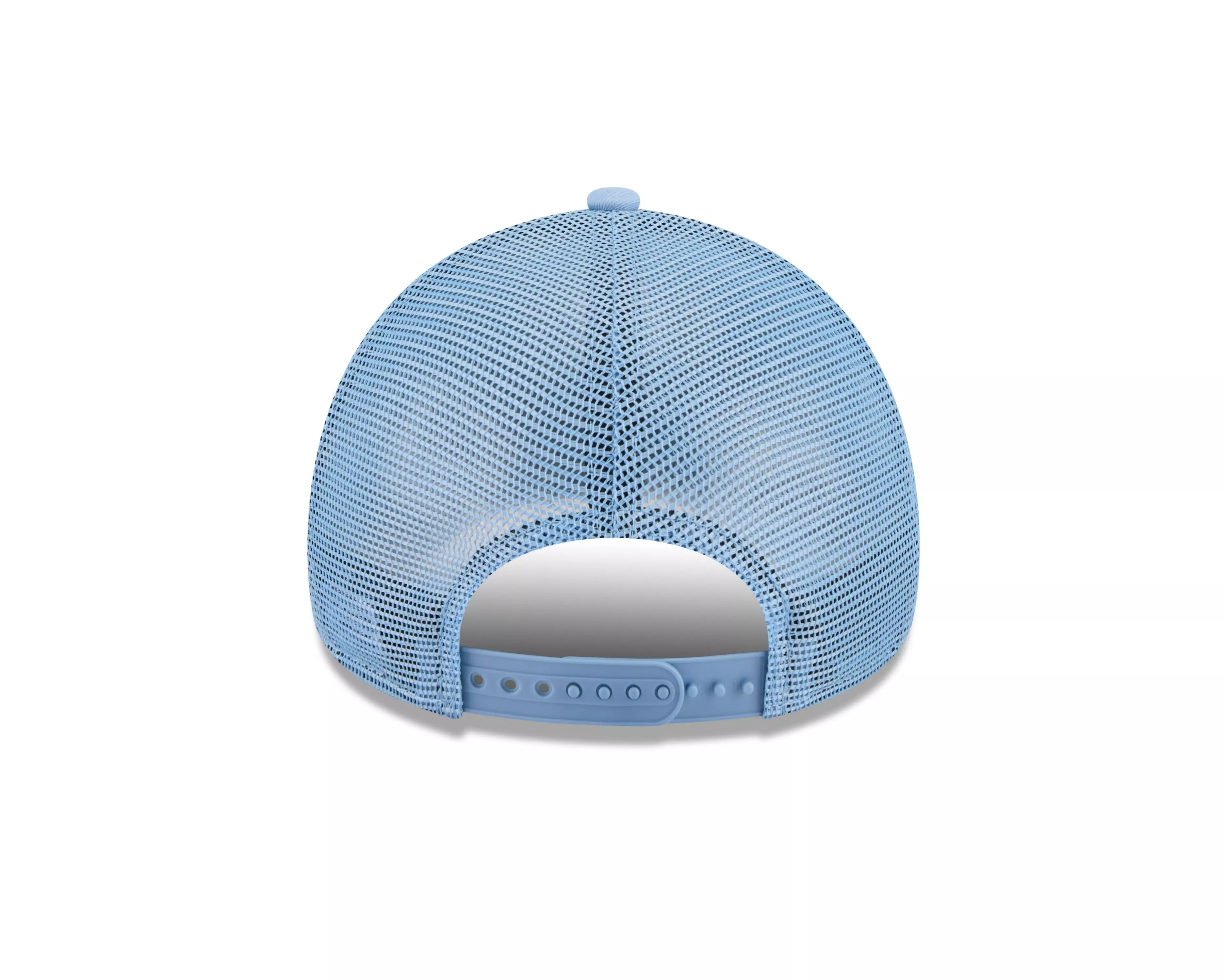 New Era Memphis Grizzlies 9FORTY A-Frame Trucker Snapback Hat-Light Blue - LT BLUE