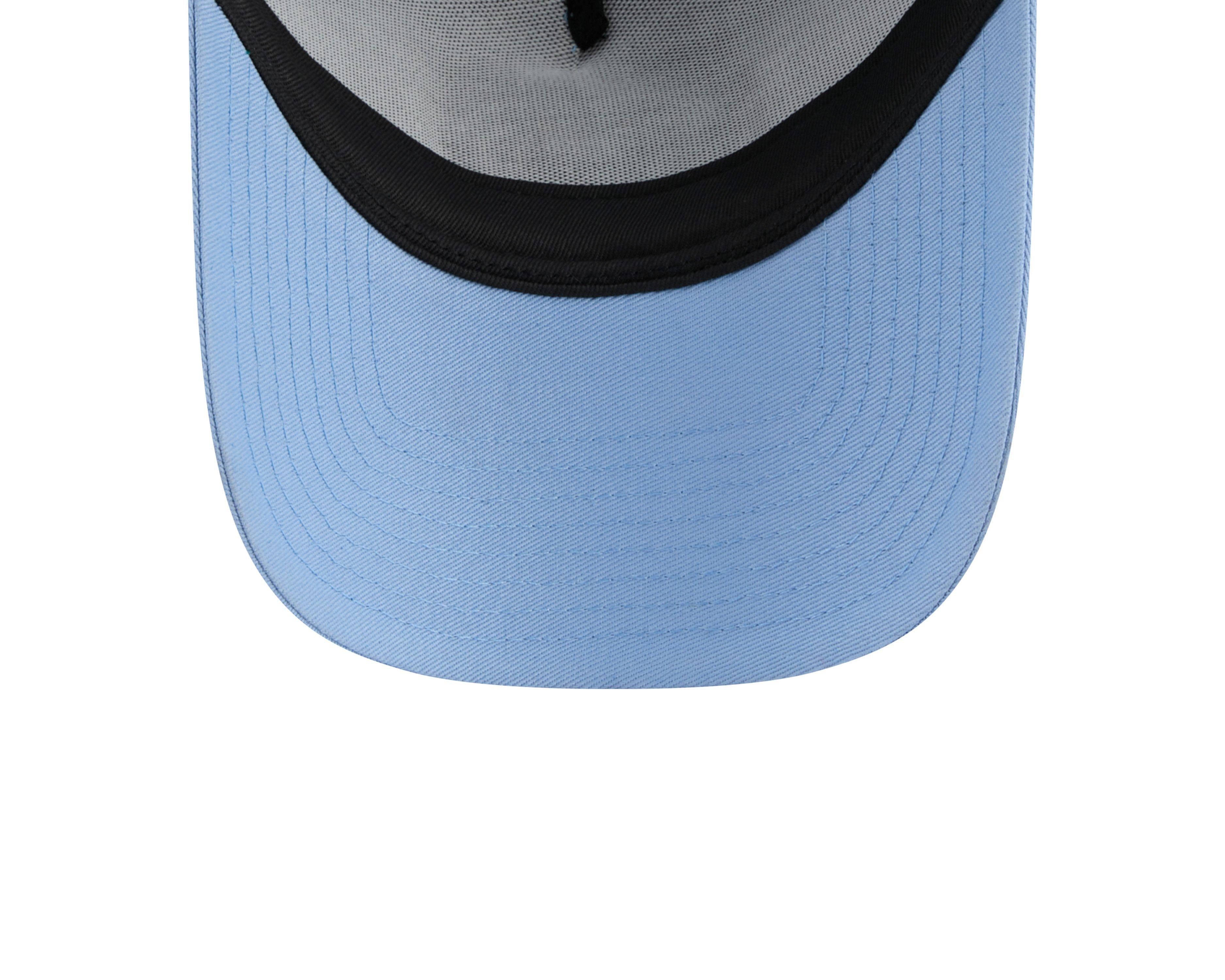 New Era Memphis Grizzlies 9FORTY A-Frame Trucker Snapback Hat-Light Blue - LT BLUE Thumbnail View 7