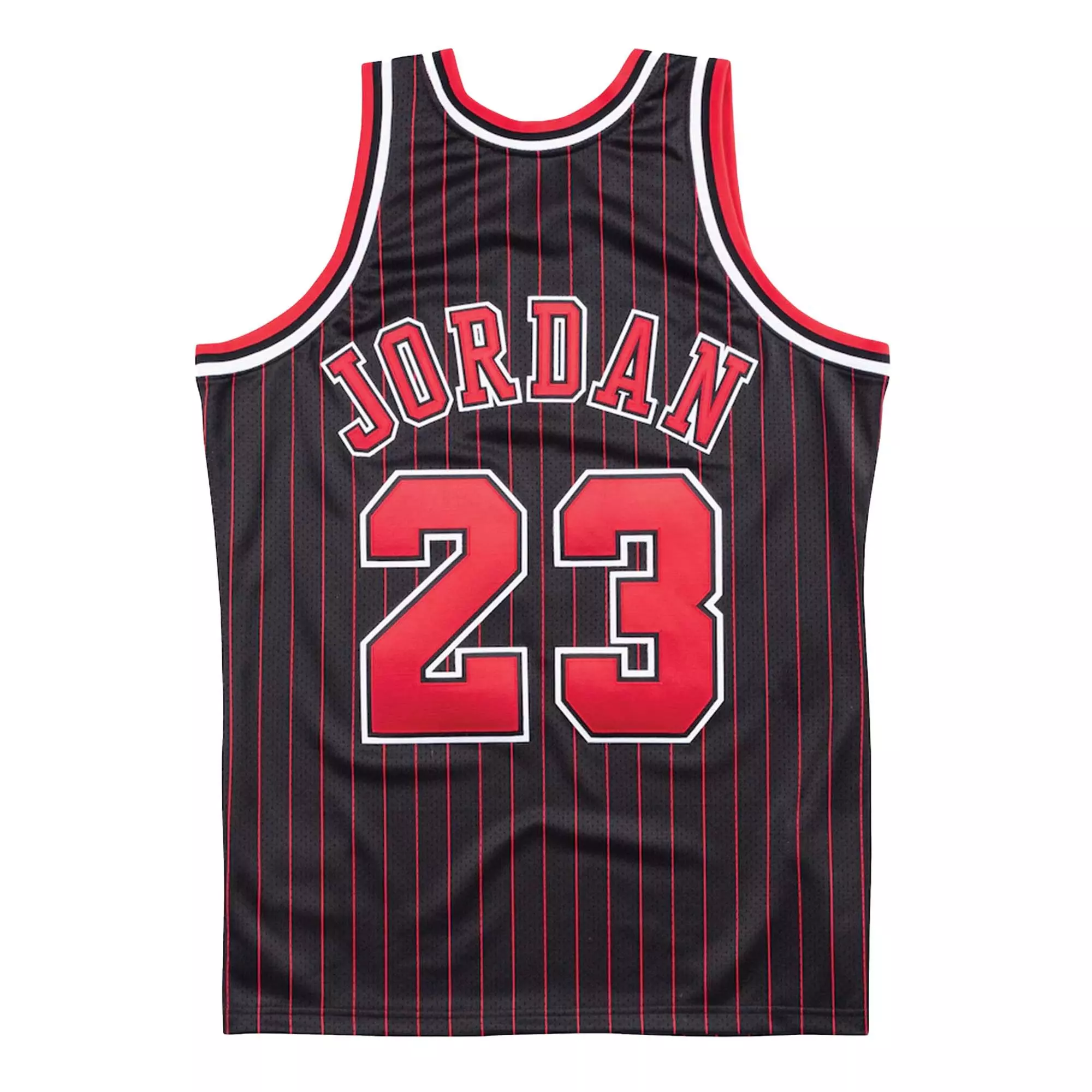 Mitchell & Ness Chicago Bulls Michael Jordan Authentic 1996 Jersey - Black - BLACK/RED