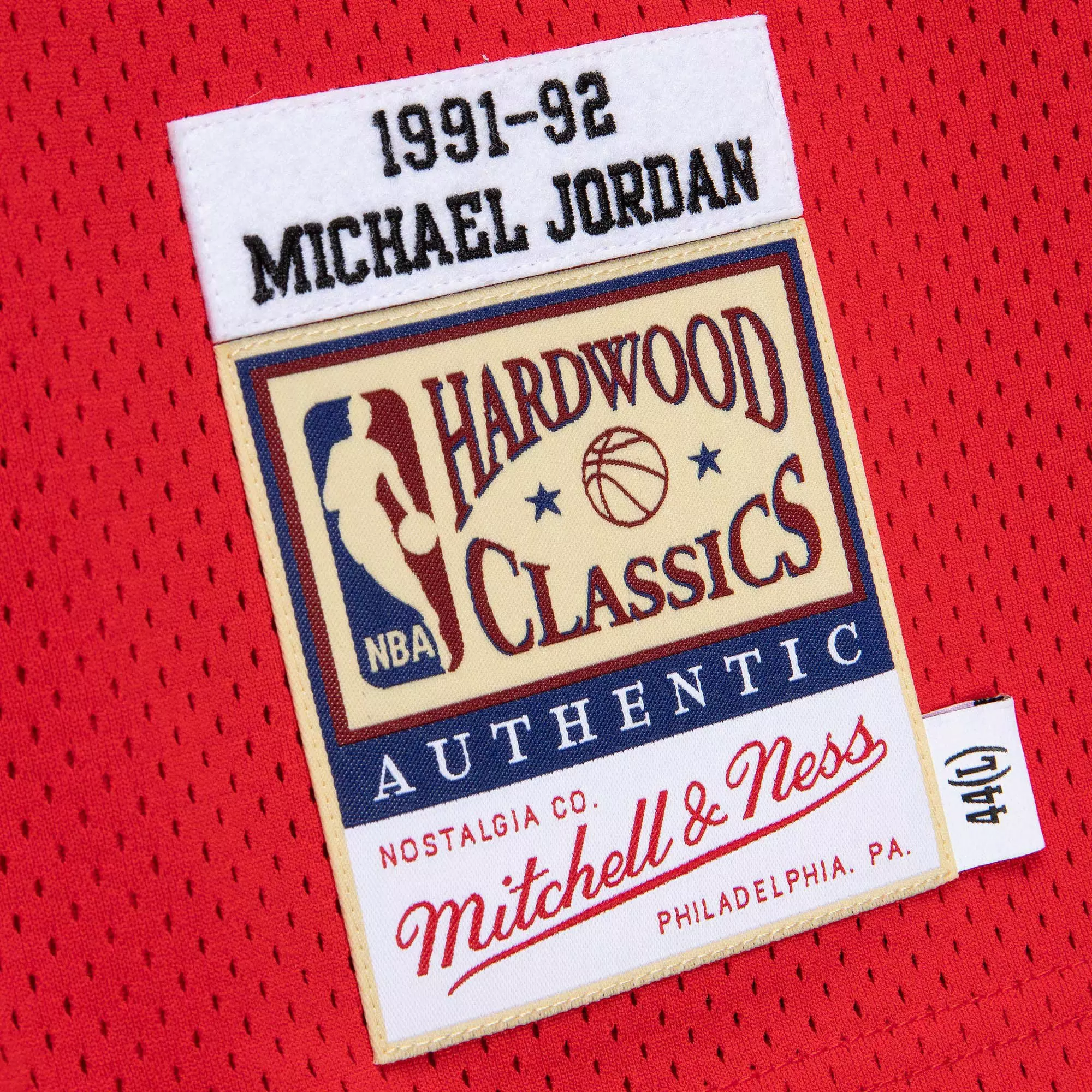 Mitchell & Ness Chicago Bulls Michael Jordan Authentic 1991 Jersey - Red - RED