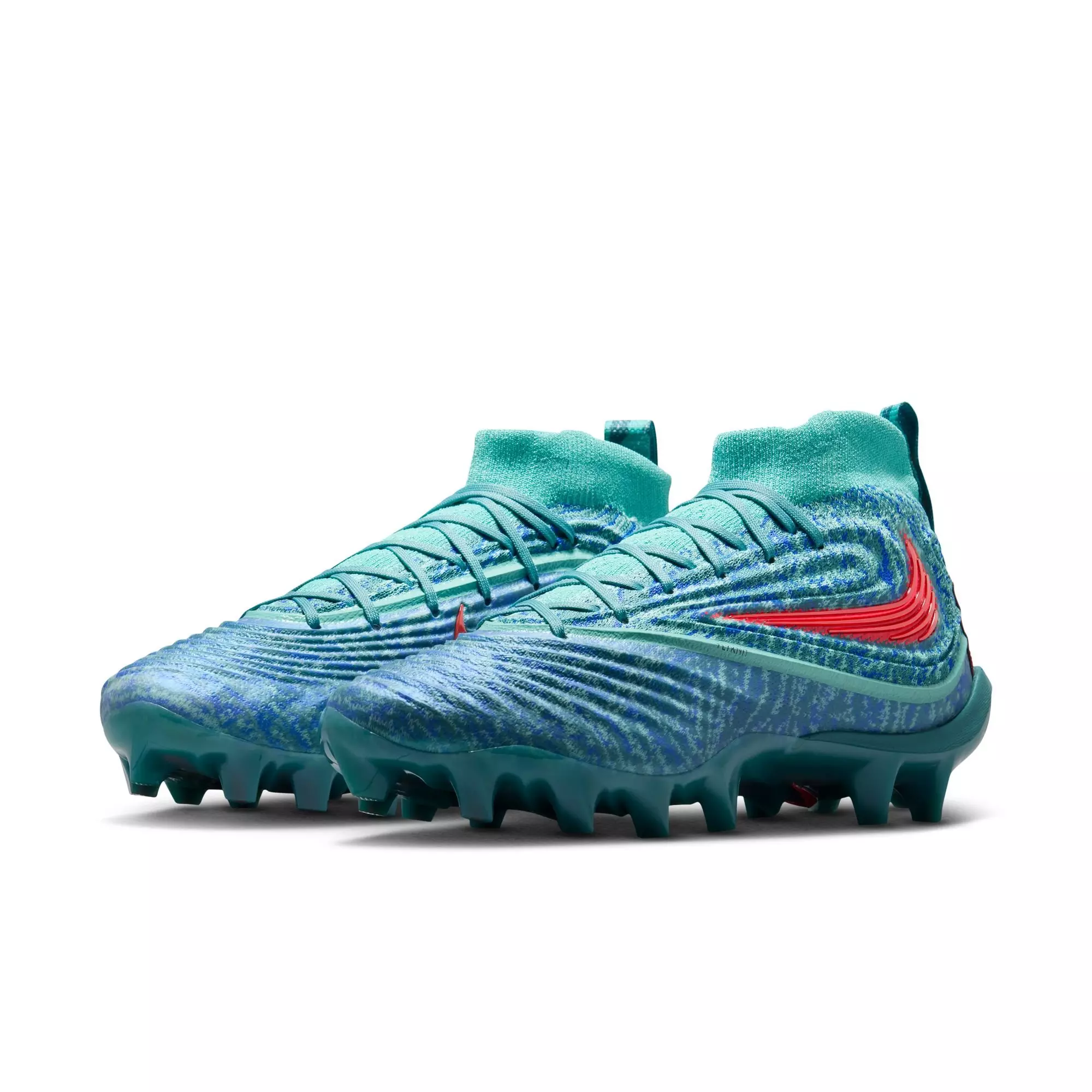 Nike Alpha Menace 5 Elite "Mineral Teal" Men's Football Cleat - MINERAL TEAL/BRIGHT CRIMSON/WASHED TEAL