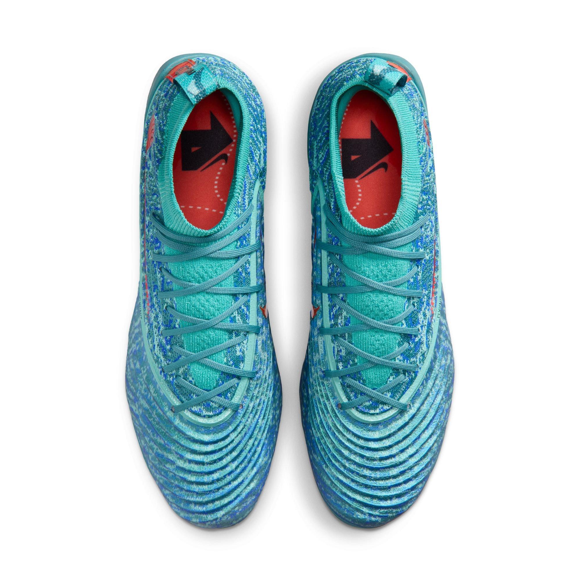 Nike Alpha Menace 5 Elite "Mineral Teal" Men's Football Cleat - MINERAL TEAL/BRIGHT CRIMSON/WASHED TEAL Thumbnail View 11