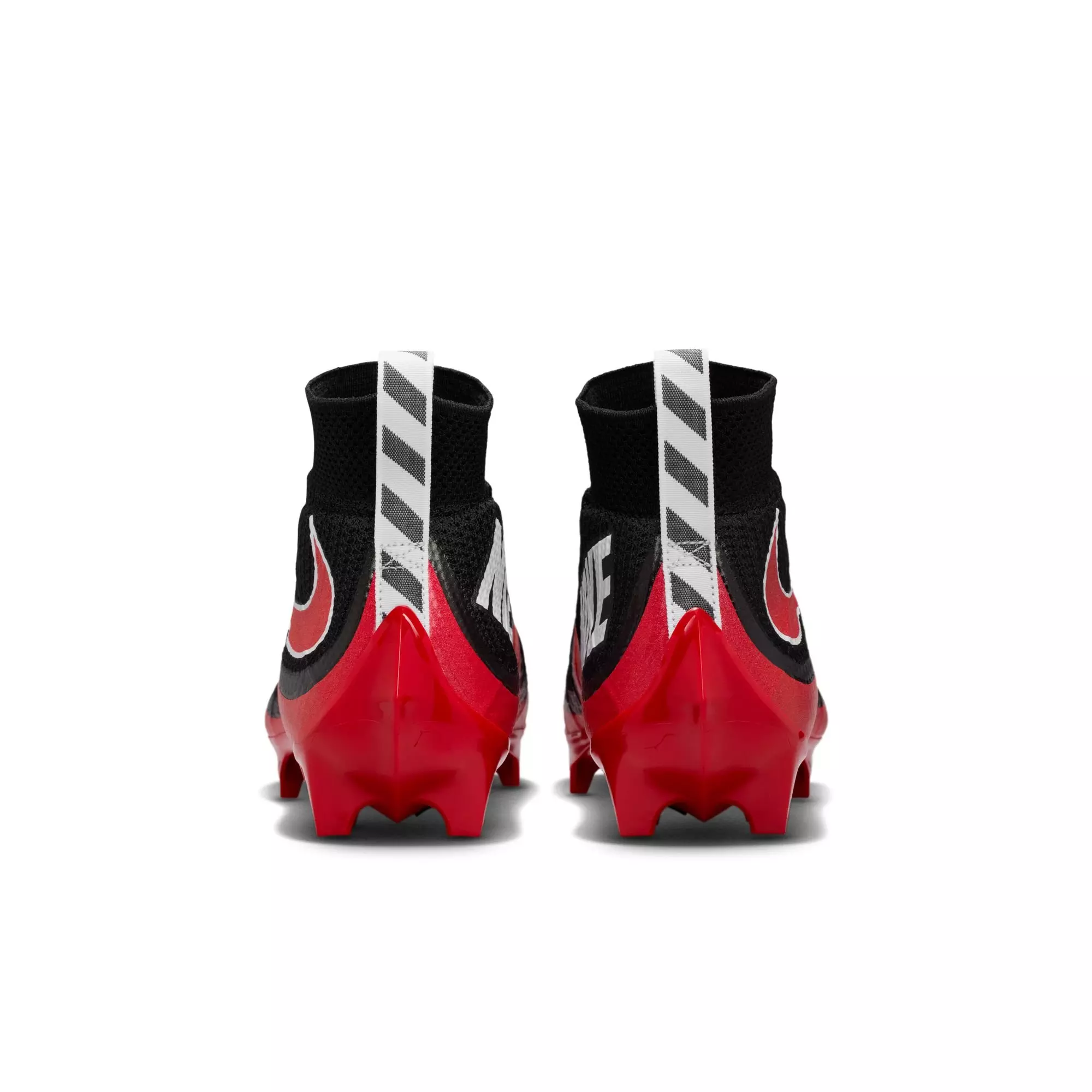 Nike Vapor Edge 360 Untouchable "University Red" Men's Football Cleat - BLACK/WHITE/UNIVERSITY RED