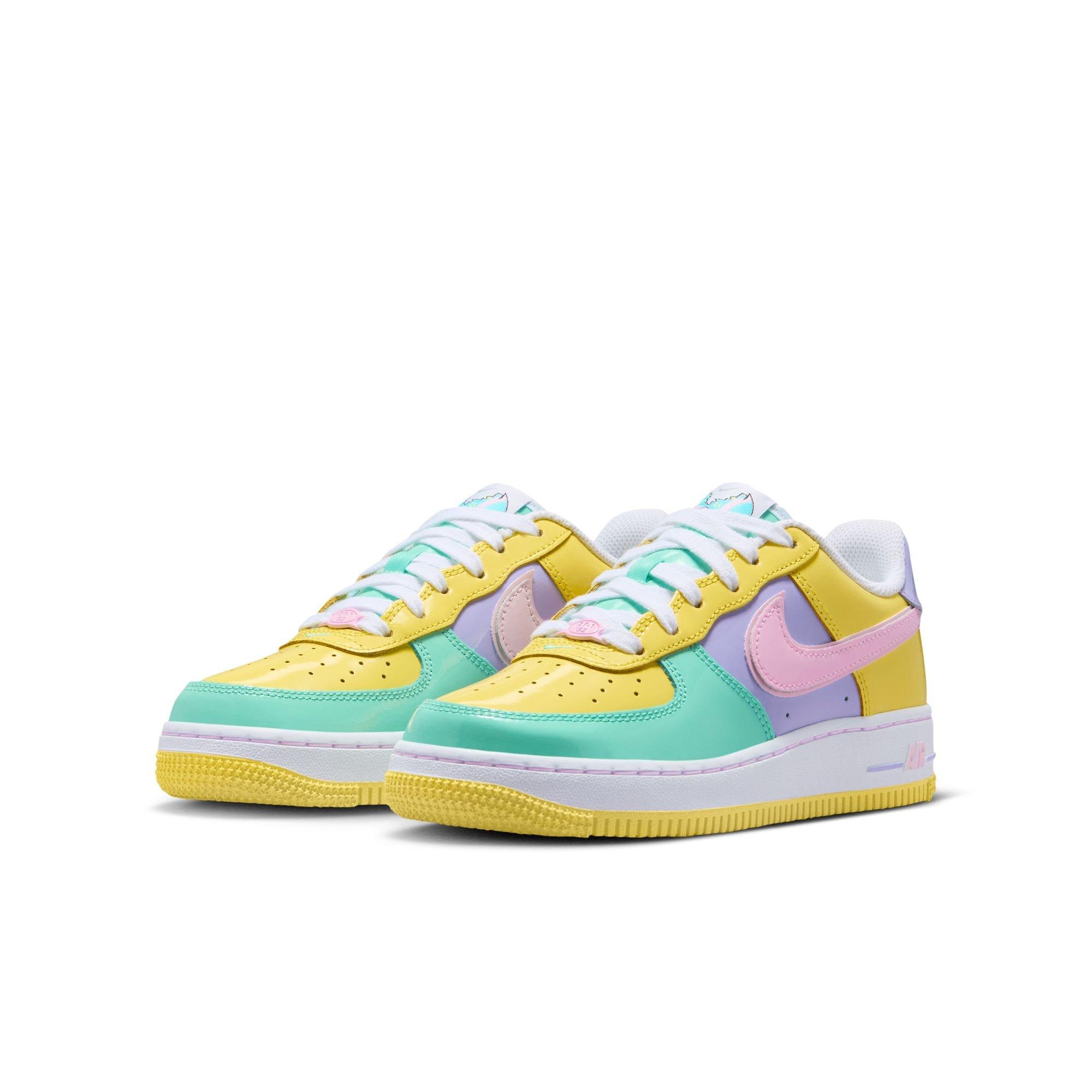 Nike Air Force 1 Grade School Kids' "Easter" Shoe
