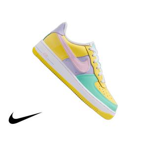 Nike Air Force 1 "Easter" Grade School Kids' Shoe