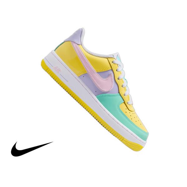 Nike Air Force 1 "Easter" Grade School Kids' Shoe