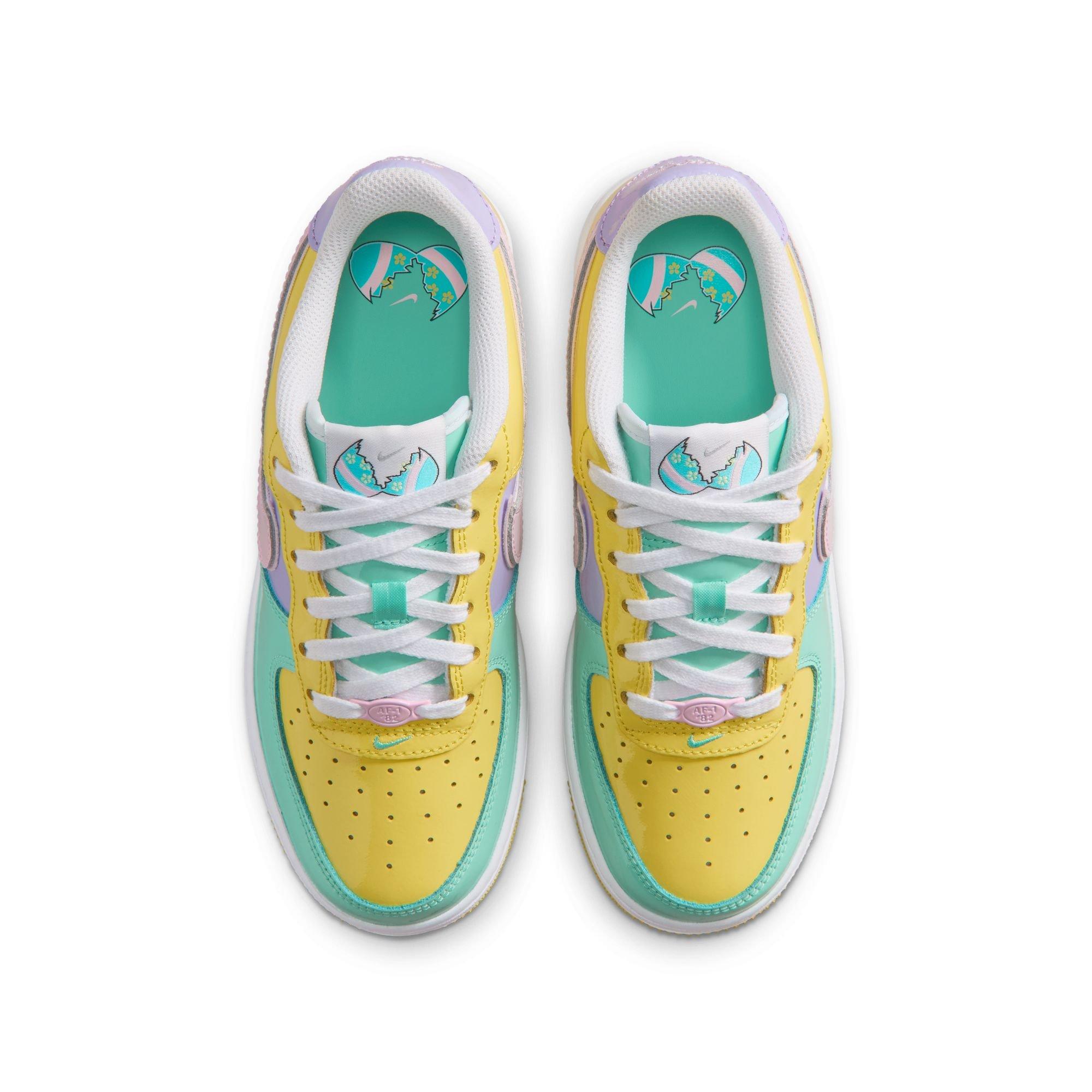 Nike Air Force 1 Grade School Kids' "Easter" Shoe