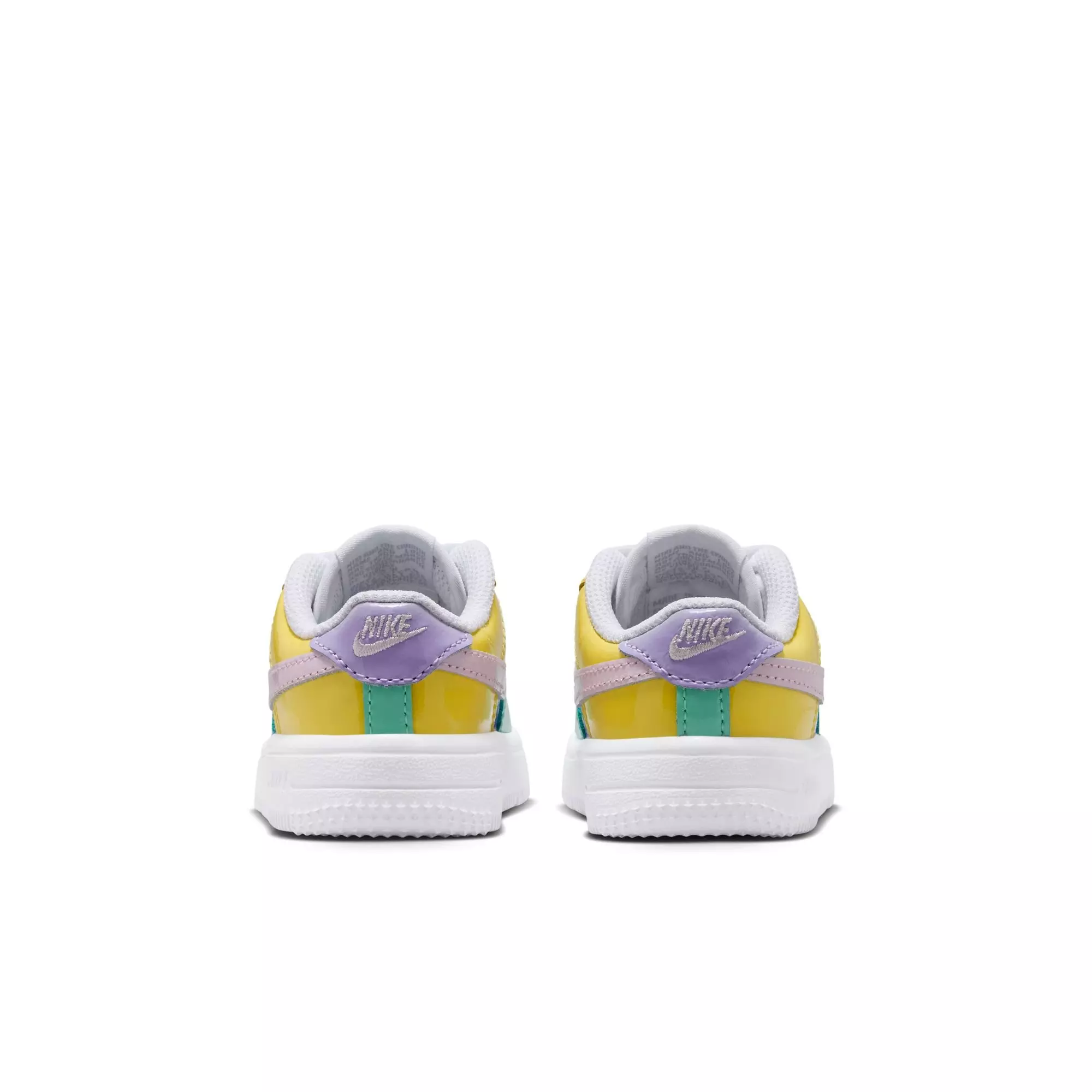 Nike Air Force 1 "Easter" Toddler Kids' Shoe - YELLOW PULSE/PINK FOAM/HYDRANGEAS