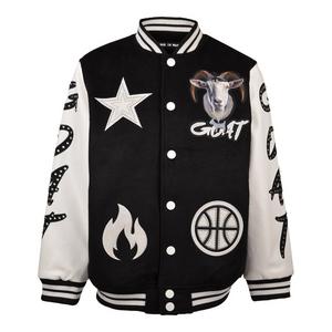 Streetz Iz Watchin Big Boys' GOAT Jacket - Black/White