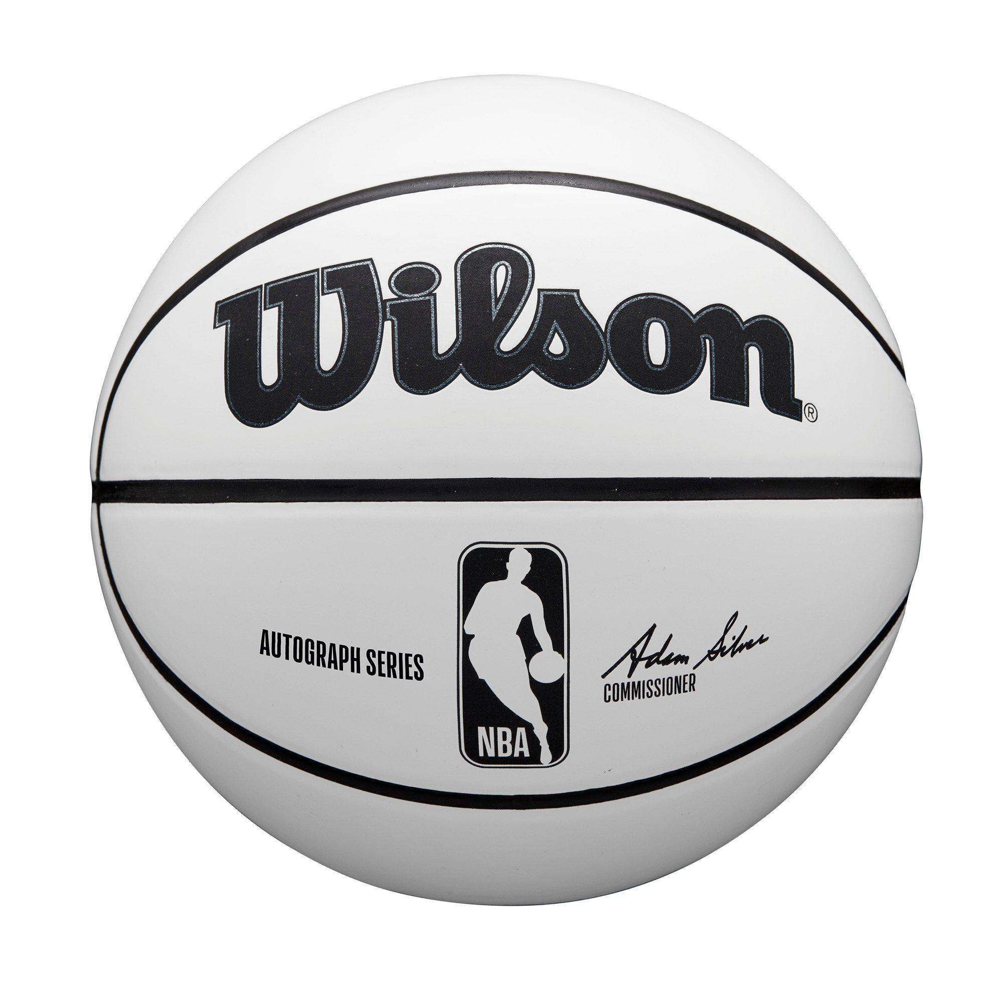 Wilson NBA Autograph Basketball - WHITE Thumbnail View 1