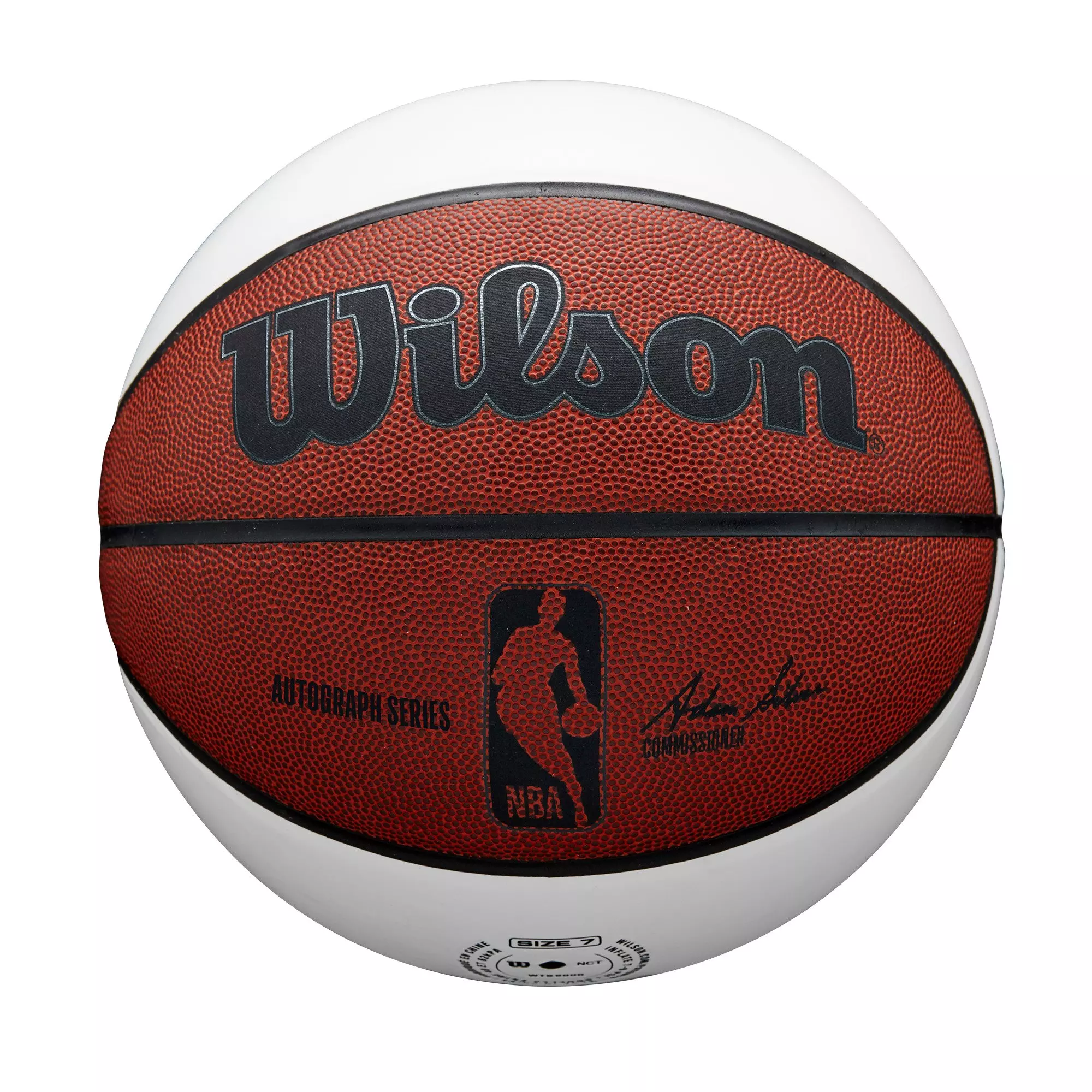 Wilson NBA Autograph Basketball - WHITE