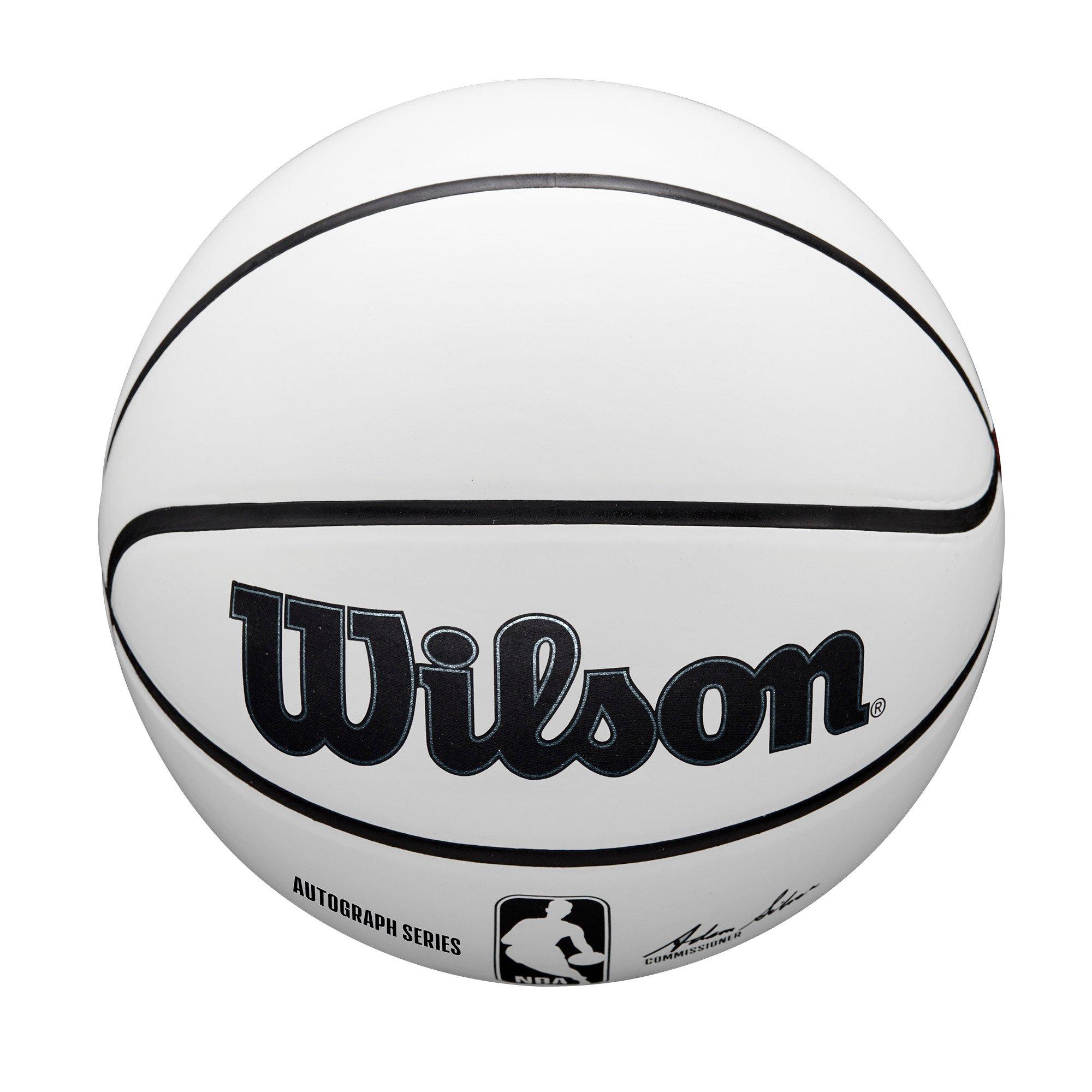 Wilson NBA Autograph Basketball - WHITE Thumbnail View 3