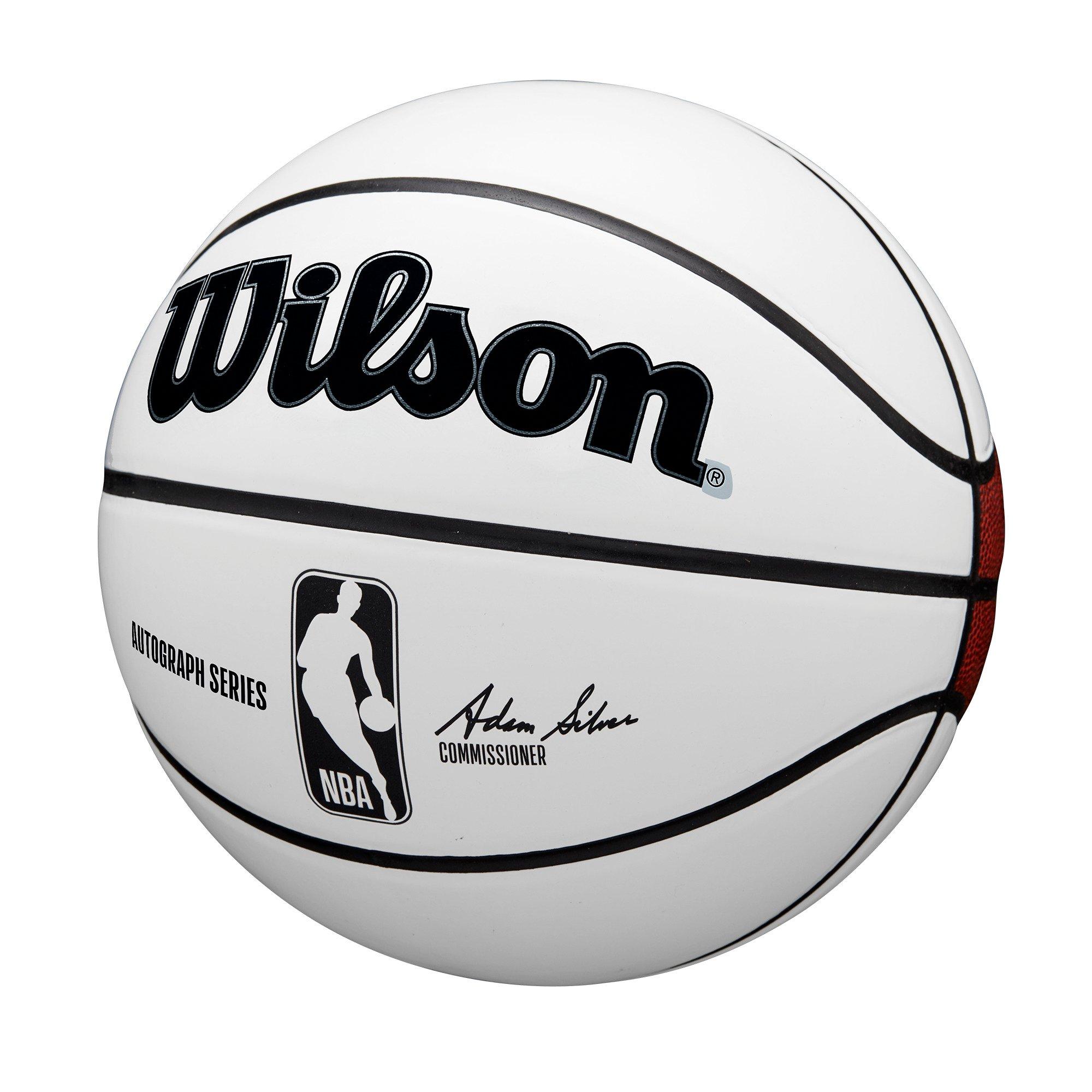 Wilson NBA Autograph Basketball - WHITE Thumbnail View 5