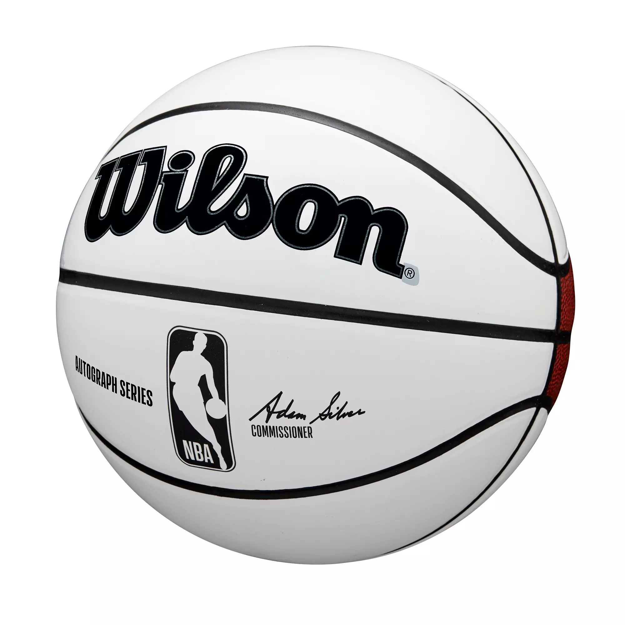 Wilson NBA Autograph Basketball - WHITE