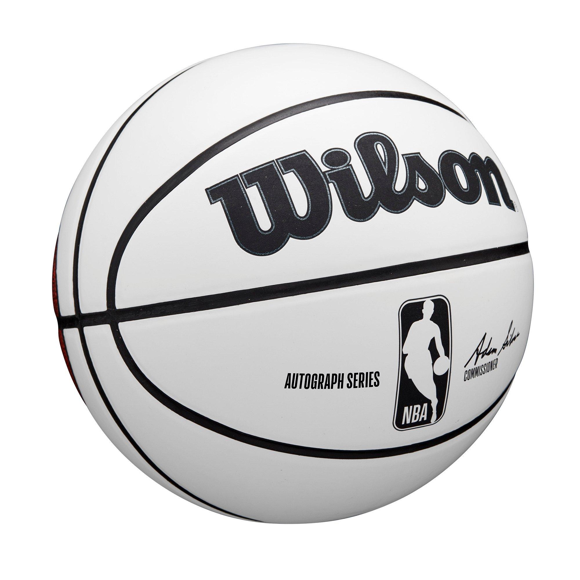 Wilson NBA Autograph Basketball - WHITE Thumbnail View 6