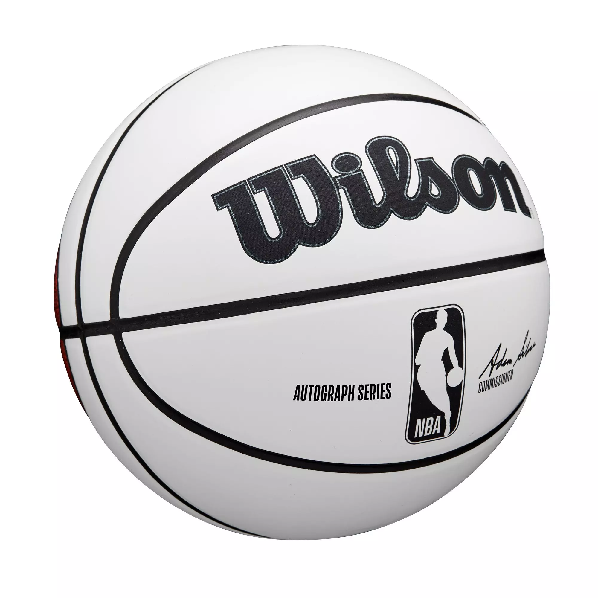 Wilson NBA Autograph Basketball - WHITE
