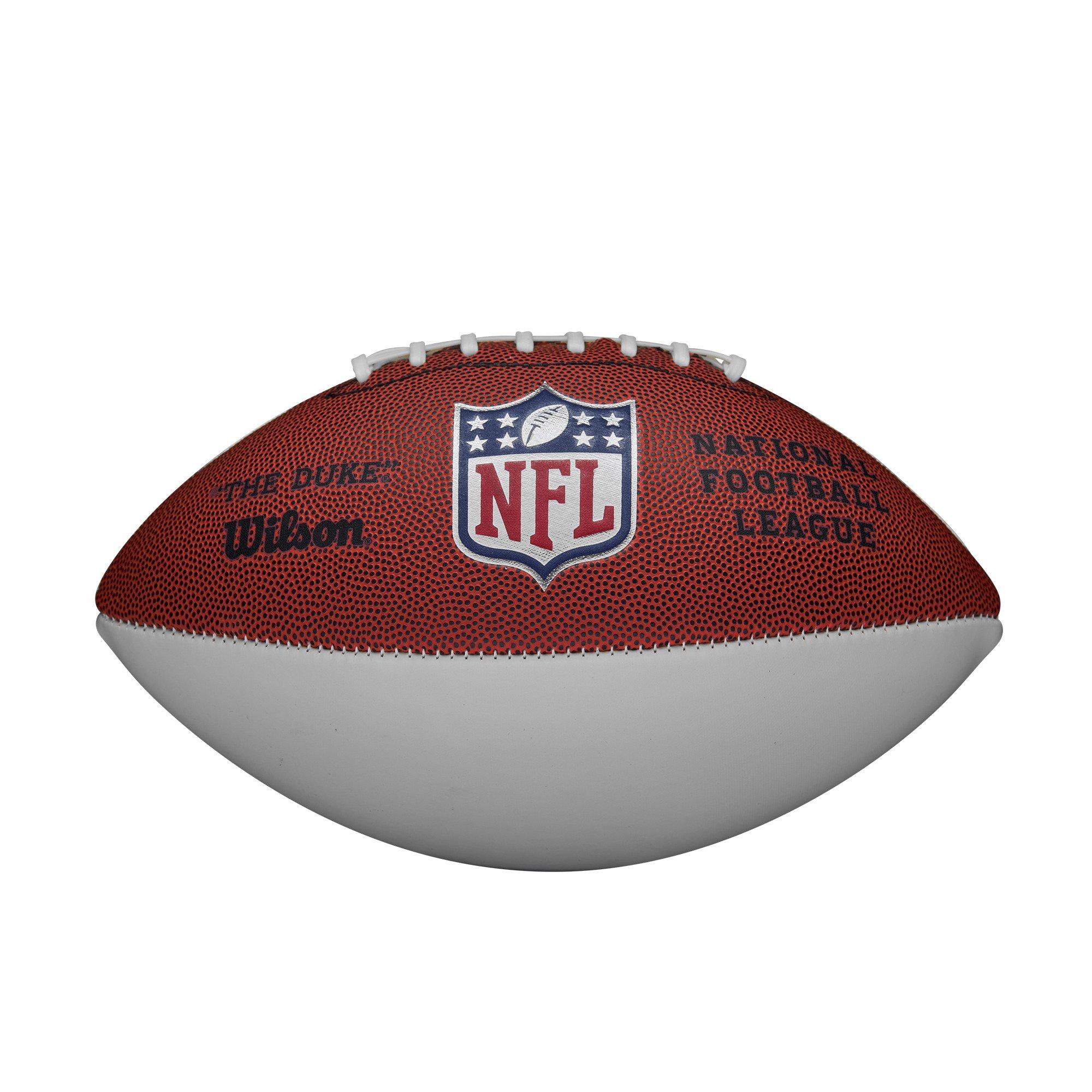 Wilson NFL Autograph Football - WHITE Thumbnail View 1