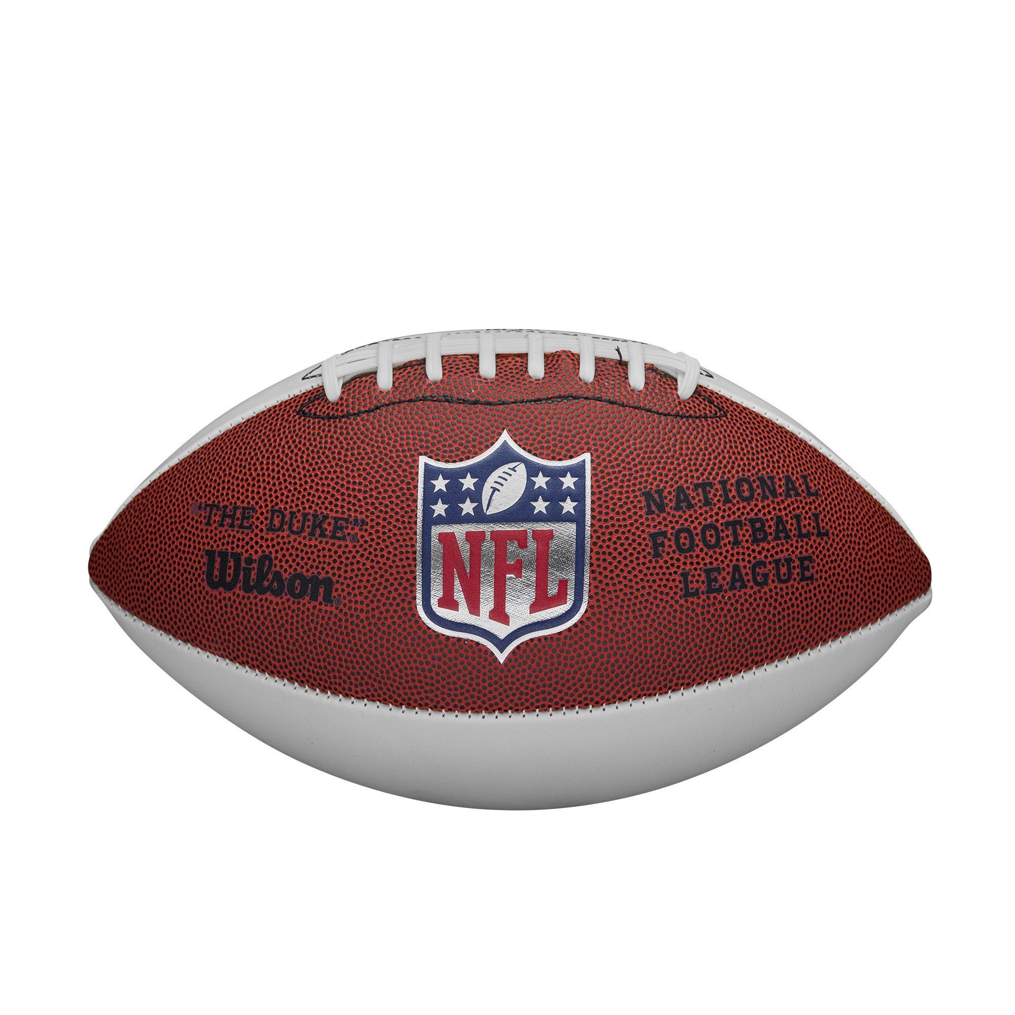Wilson NFL Autograph Football - WHITE Thumbnail View 2