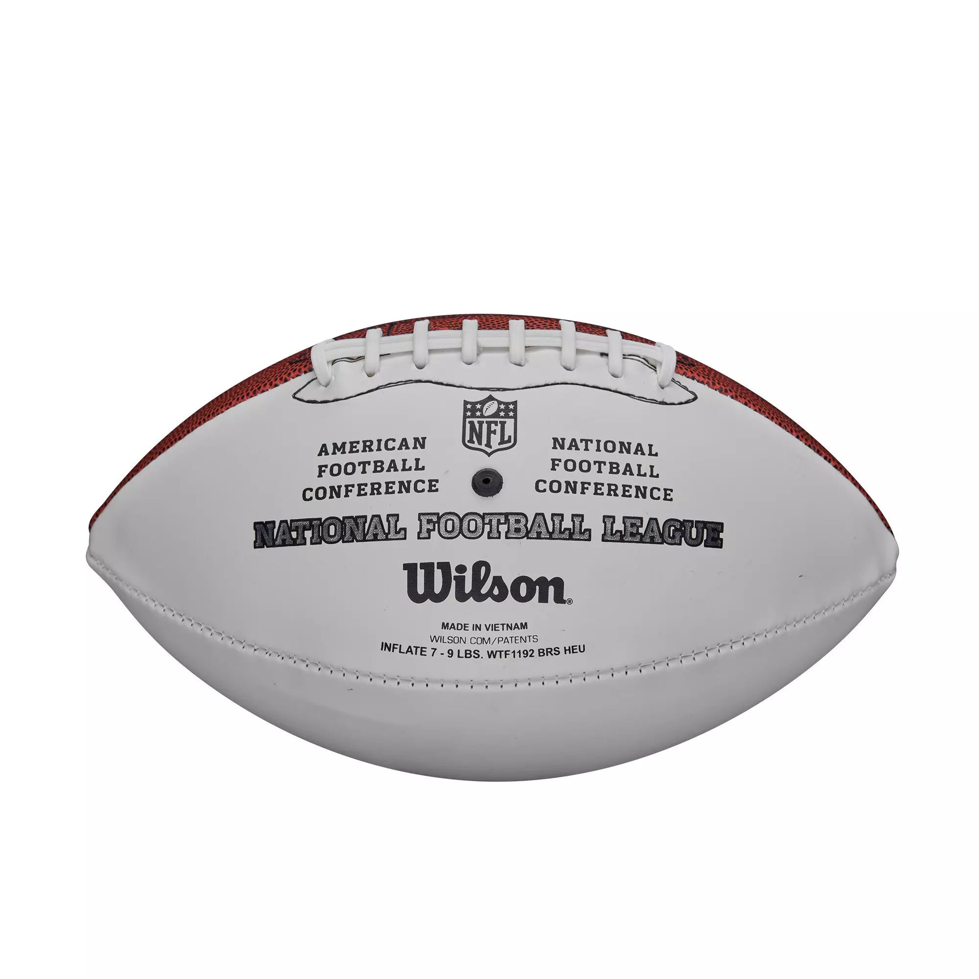 Wilson NFL Autograph Football - WHITE