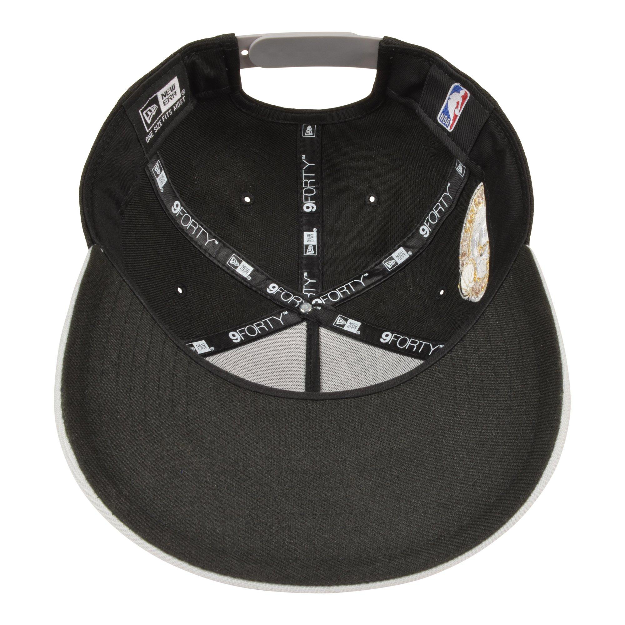 New Era Chicago Bulls 9FORTY A-Frame 6X Champs Black Snapback Hat
