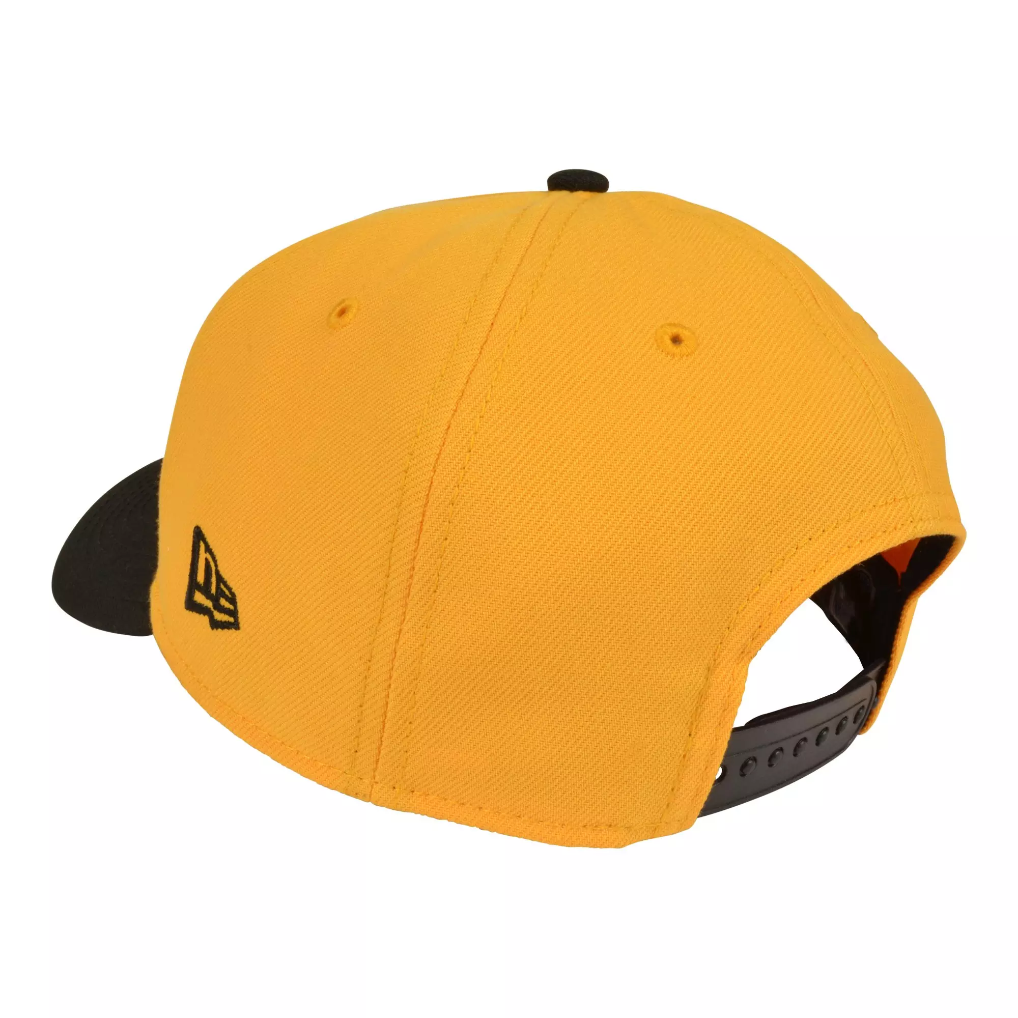 New Era Atlanta Braves 9FORTY A-Frame 30th Anniversary Snapback Hat-Gold/Black - YELLOW