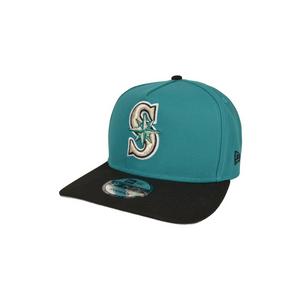 New Era Seattle Mariners 9FIFTY A-Frame Ken Griffey Jr. Snapback Hat-Green