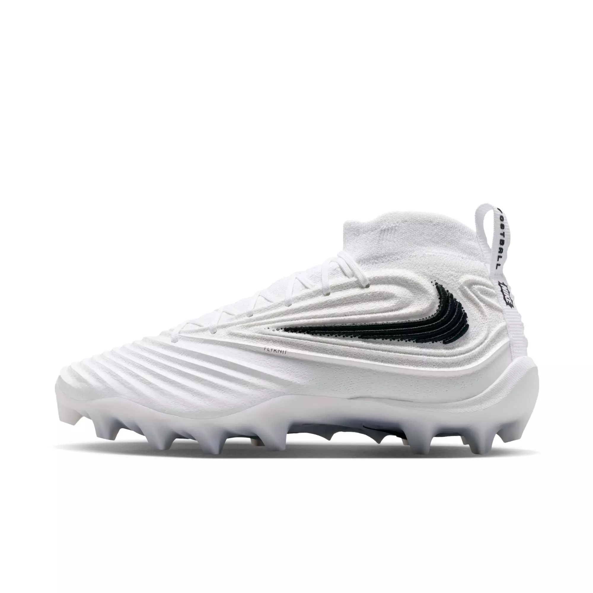 Nike Alpha Menace 5 Elite "White/Black" Men's Football Cleat - WHITE/BLACK