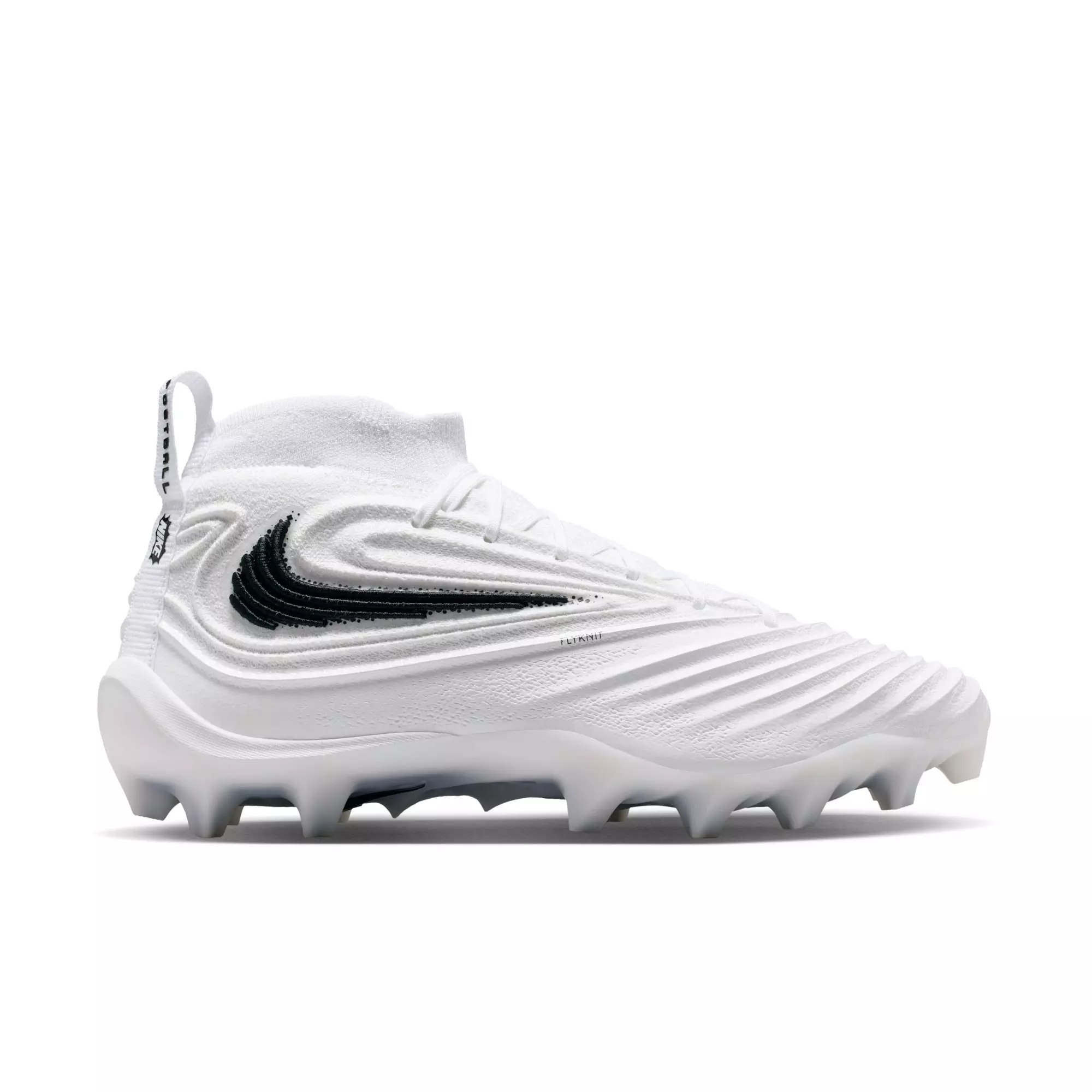 Nike Alpha Menace 5 Elite "White/Black" Men's Football Cleat - WHITE/BLACK
