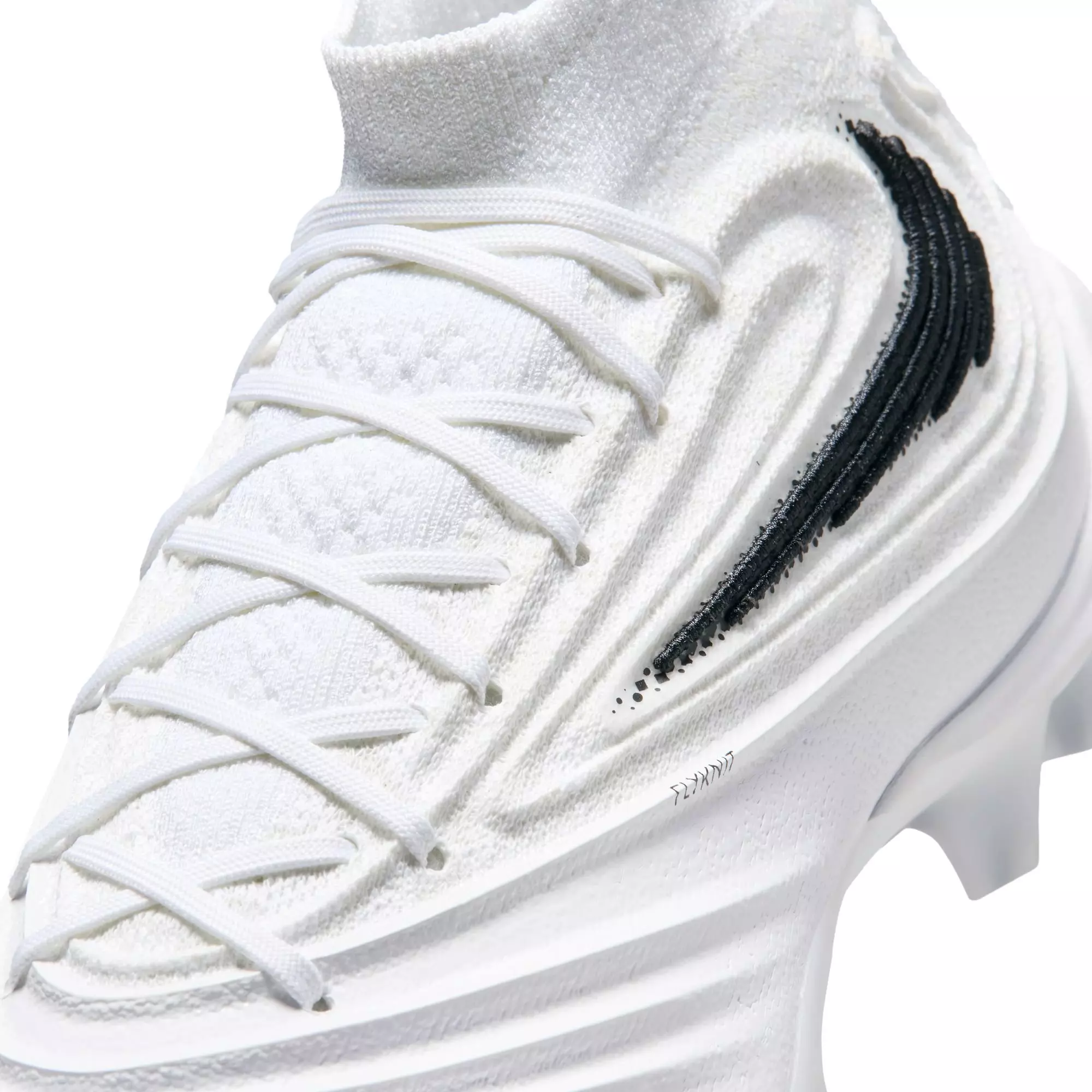 Nike Alpha Menace 5 Elite "White/Black" Men's Football Cleat - WHITE/BLACK