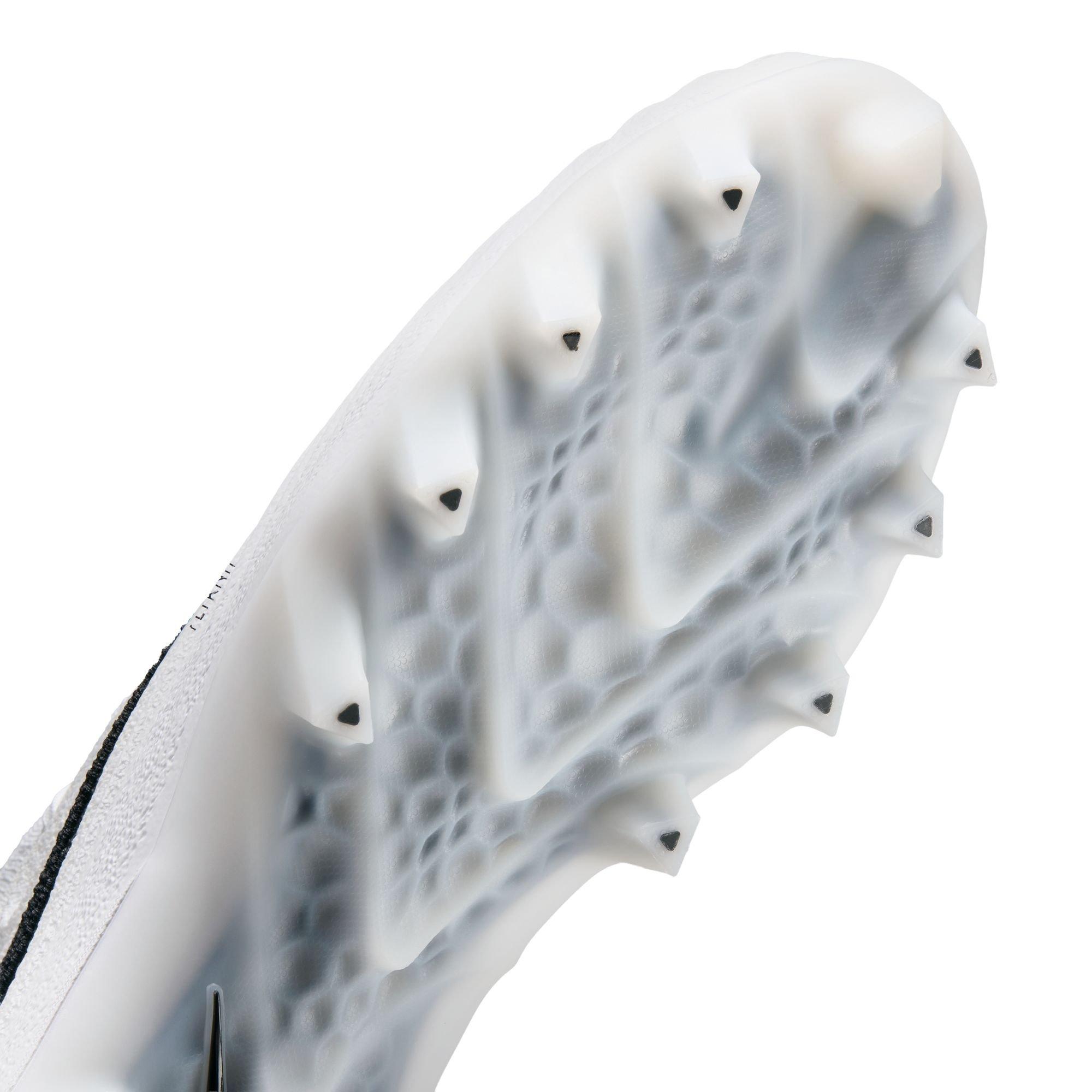 Nike Alpha Menace 5 Elite "White/Black" Men's Football Cleat - WHITE/BLACK Thumbnail View 7