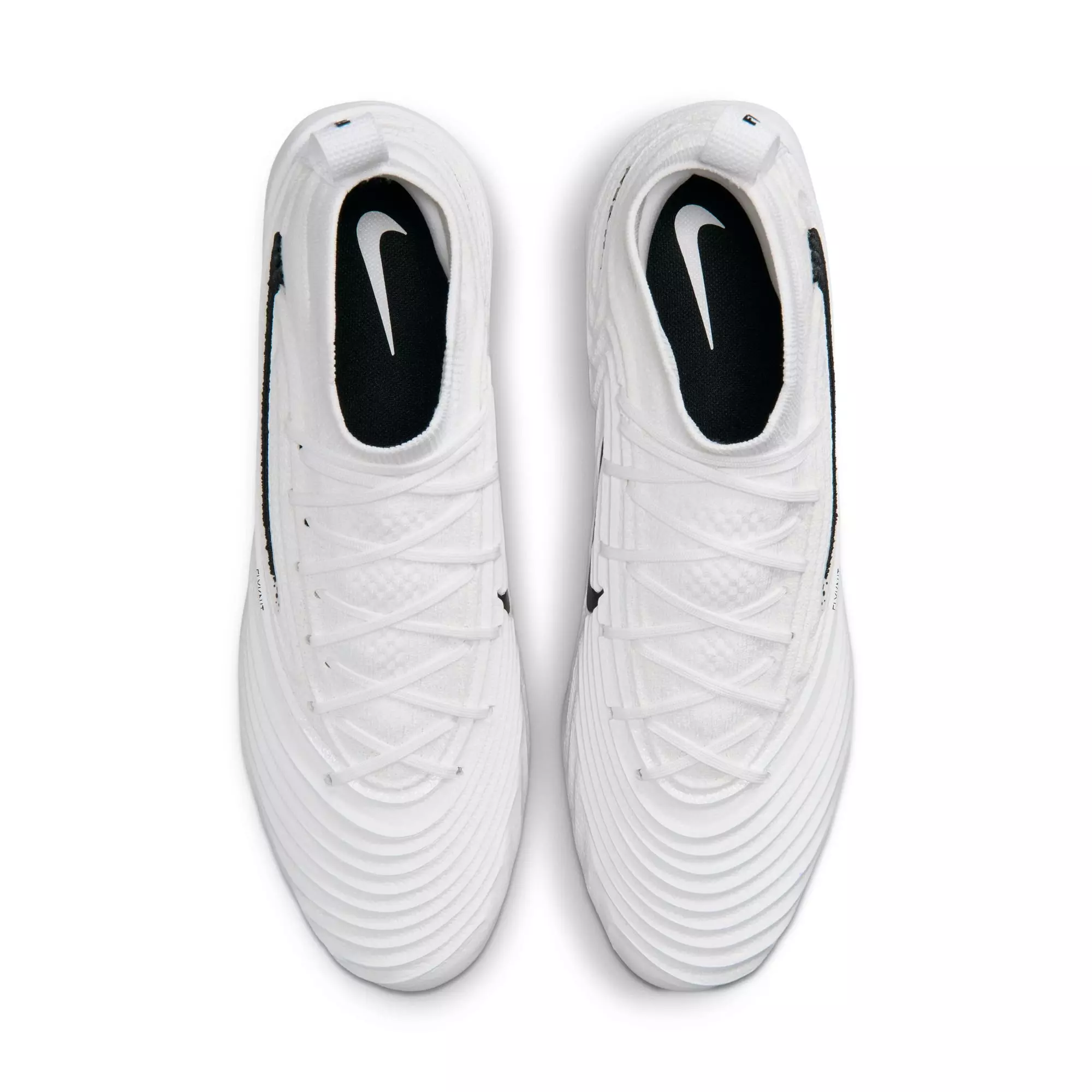Nike Alpha Menace 5 Elite "White/Black" Men's Football Cleat - WHITE/BLACK