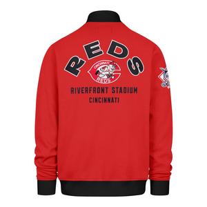 '47 Cincinnati Reds Pique Track Jacket-Red