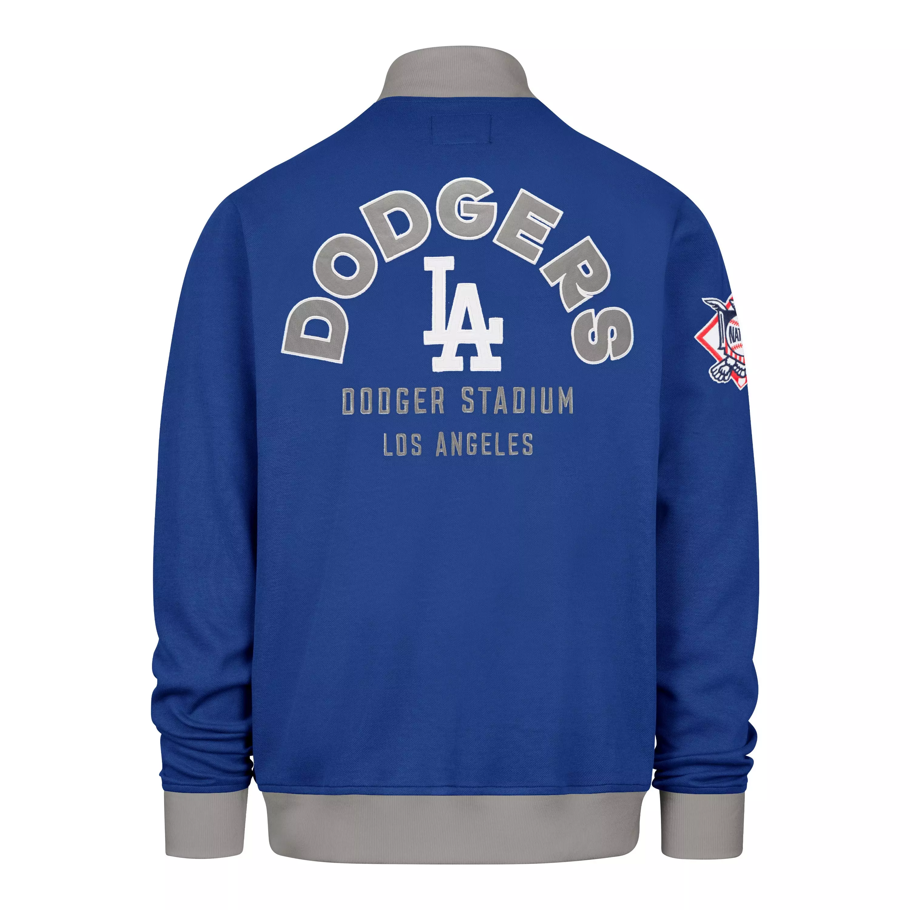 47 Los Angeles Dodgers Pique Track Jacket - Royal - ROYAL