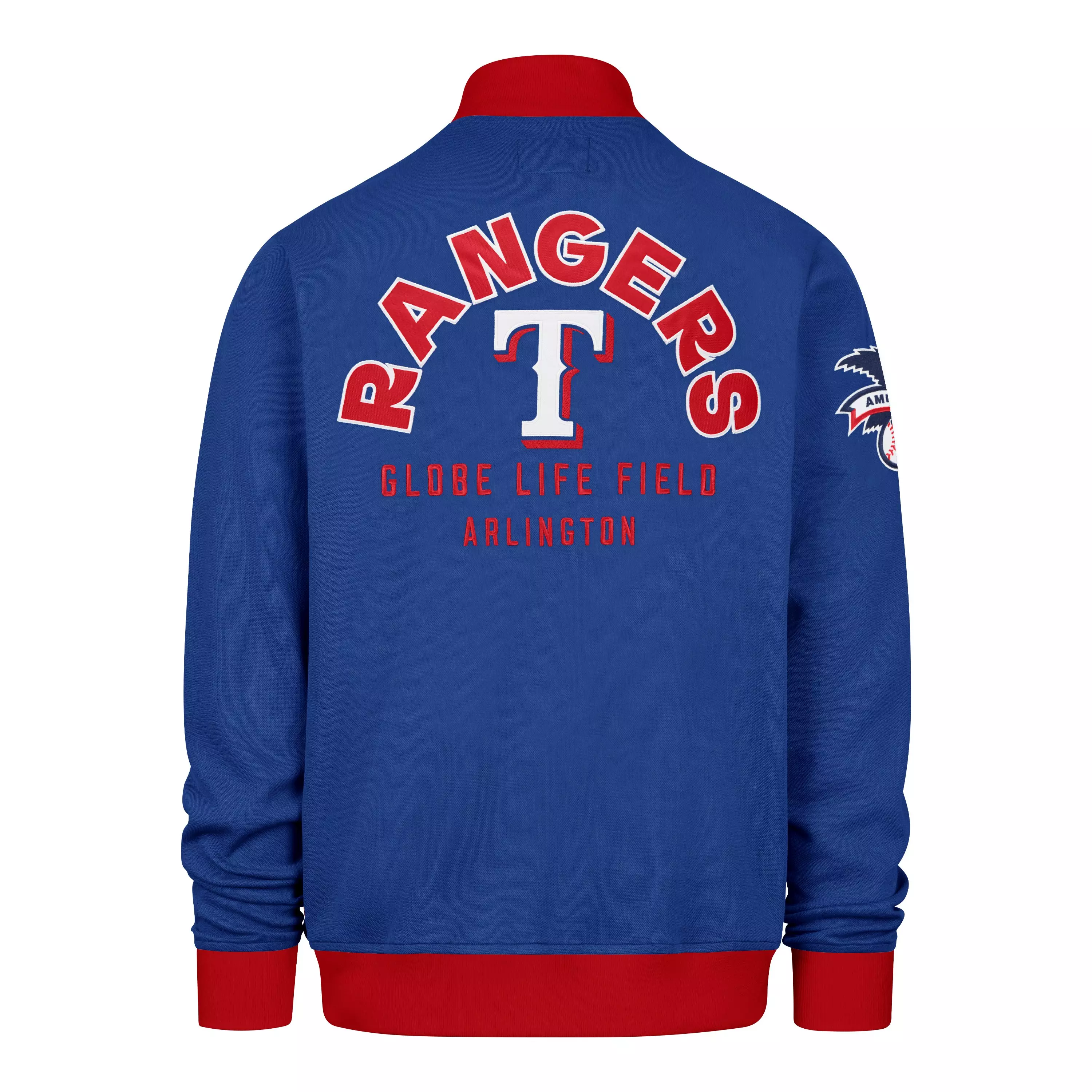'47 Texas Rangers Pique Track Jacket-Royal - ROYAL