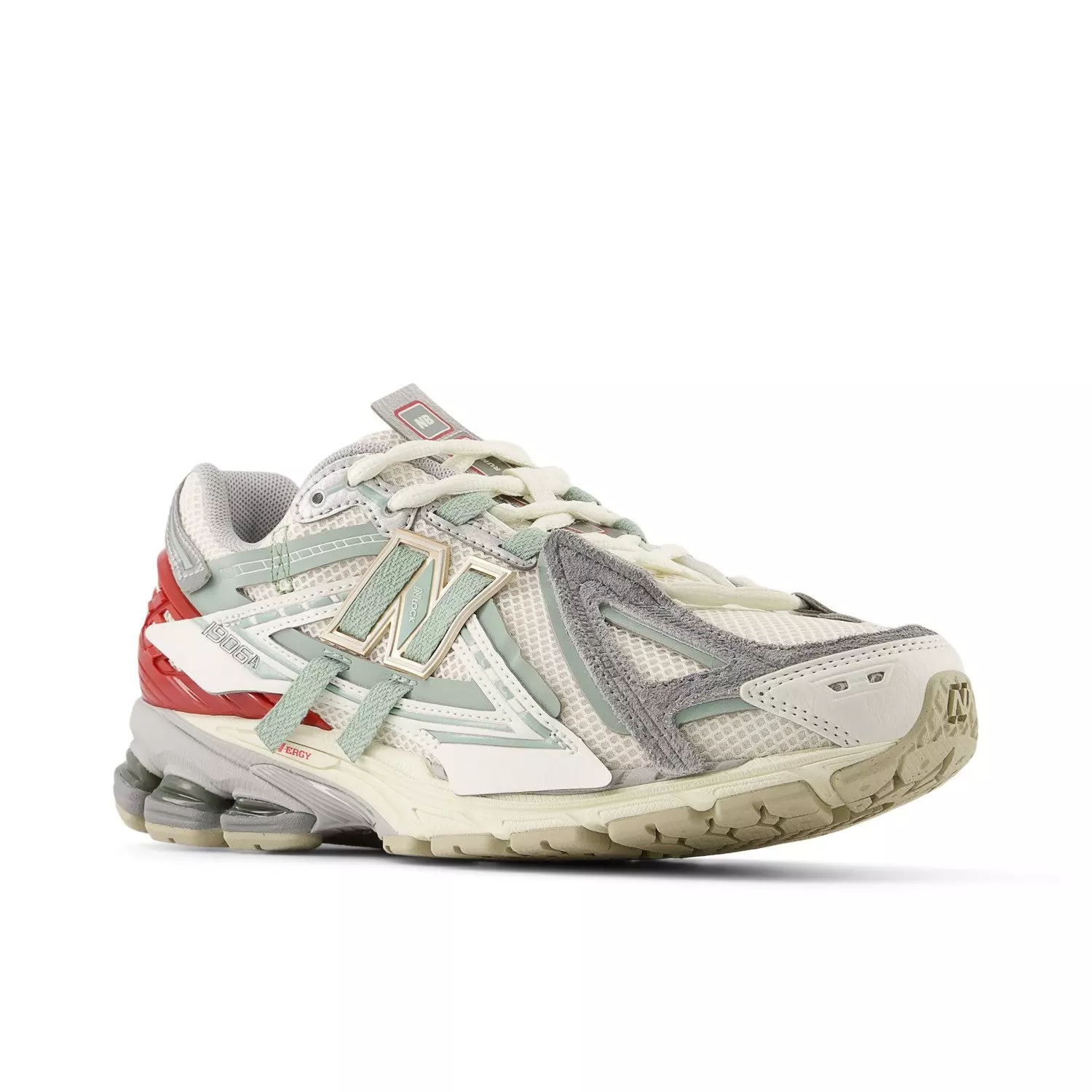 New Balance 1906 "Grey/Red" Unisex Shoe - GREY/RED