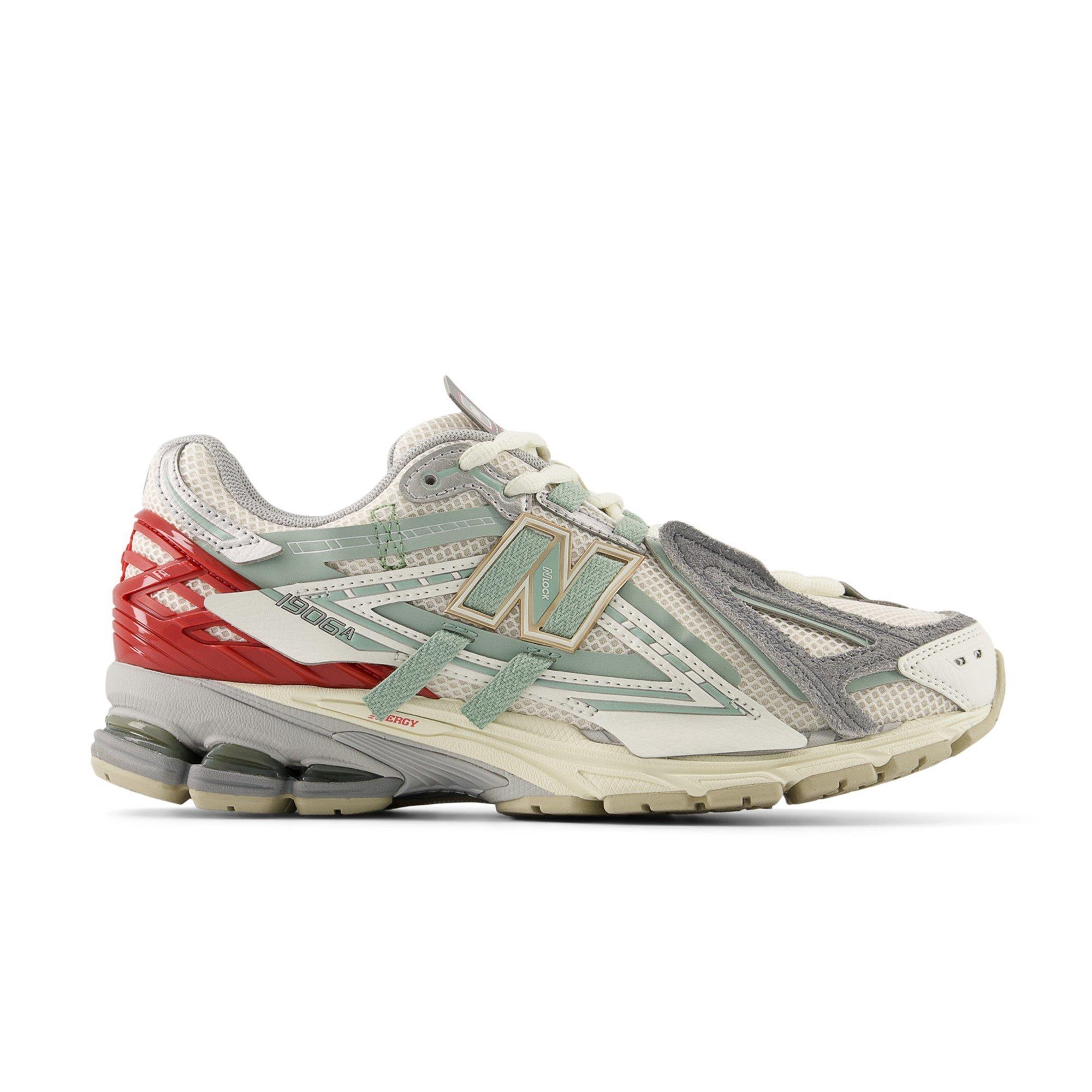 New Balance 1906 Grey/Red Unisex Arch Support Shoe | Hibbett