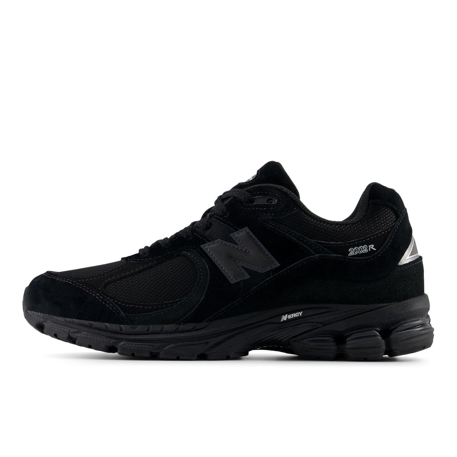 New Balance 2002R "Black/Grey" Unisex Shoe - BLACK/GREY Thumbnail View 3