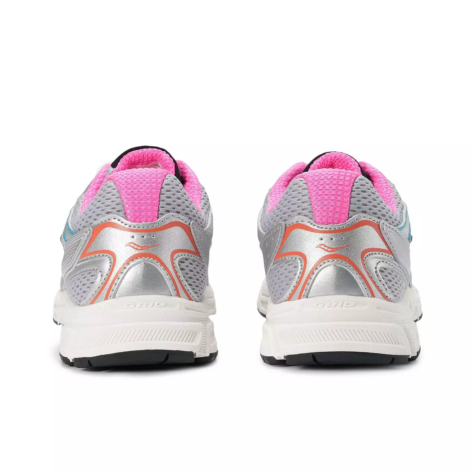 Saucony Ride Millennium KDZ "Silver/Multi" Grade School Girls' Shoe - MULTI-COLOR
