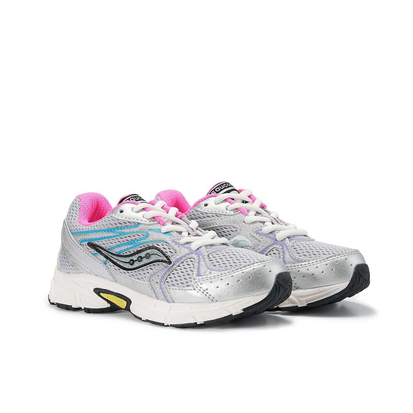 Saucony Ride Millennium KDZ Preschool Girls' "Silver/Multi" Shoe