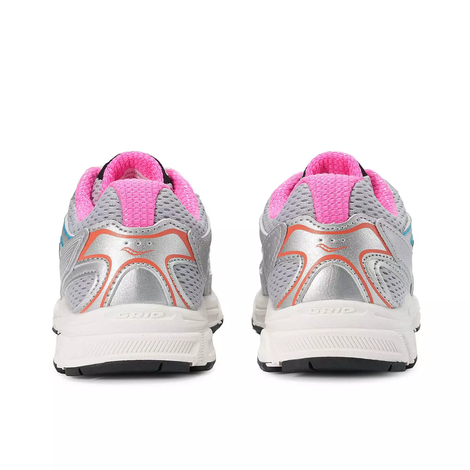 Saucony Ride Millennium KDZ "Silver/Multi" Preschool Girls' Shoe - MULTI-COLOR
