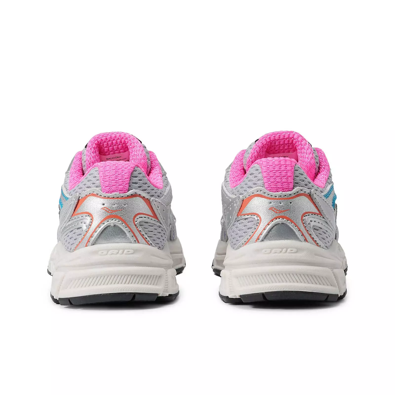 Saucony Ride Millennium KDZ "Silver/Multi" Toddler Girls' Shoe - MULTI-COLOR