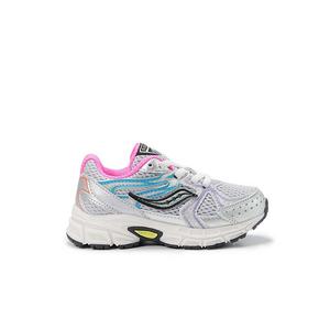 Saucony Ride Millennium KDZ "Silver/Multi" Toddler Girls' Shoe