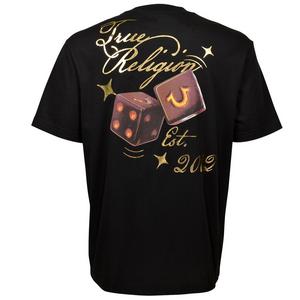 True Religion Men's Dice Tee - Black