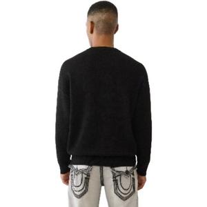 True Religion Men's Cinched Sweater - Black