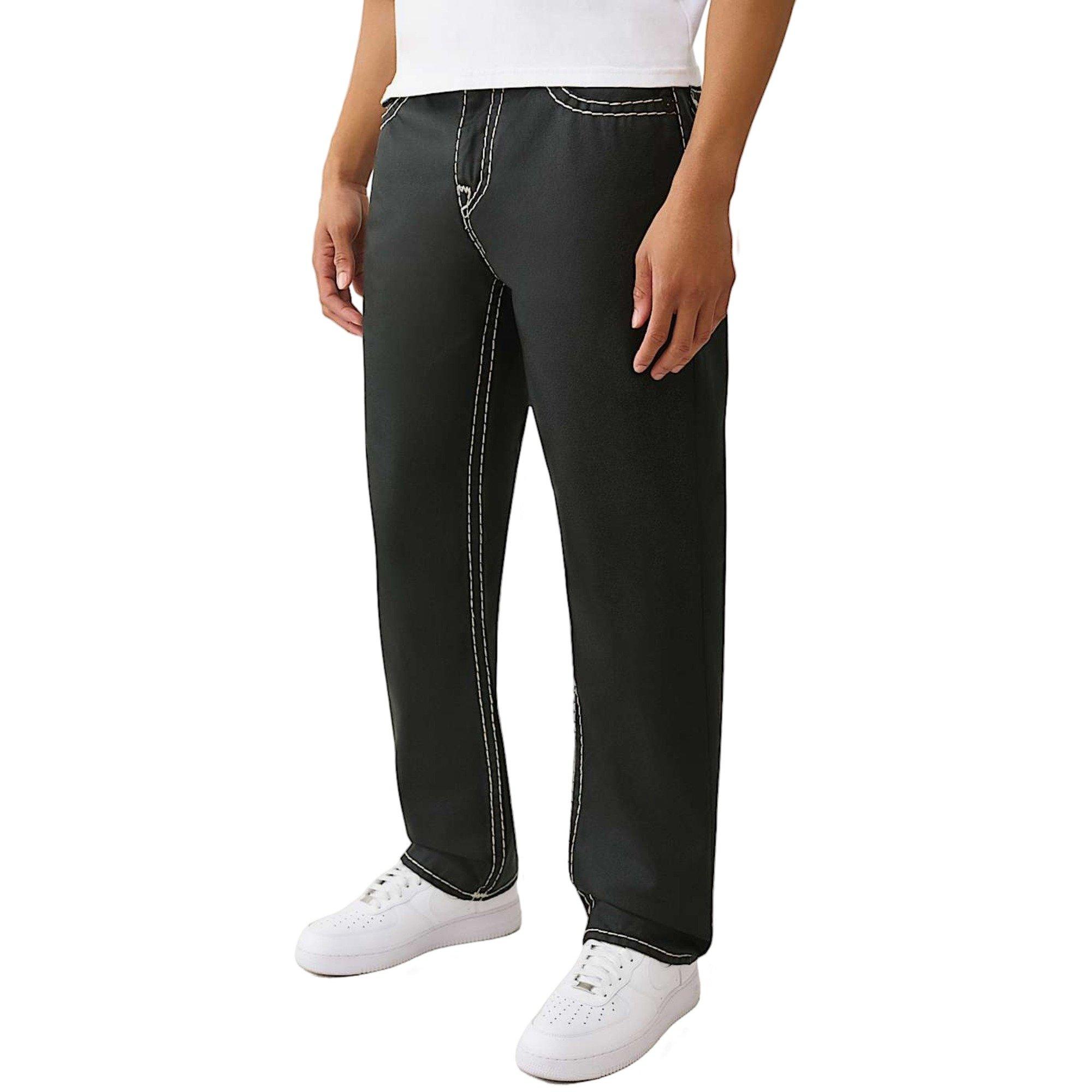 True Religion Men's Bobby Super T Baggy 32" Jean - BLACK Thumbnail View 3