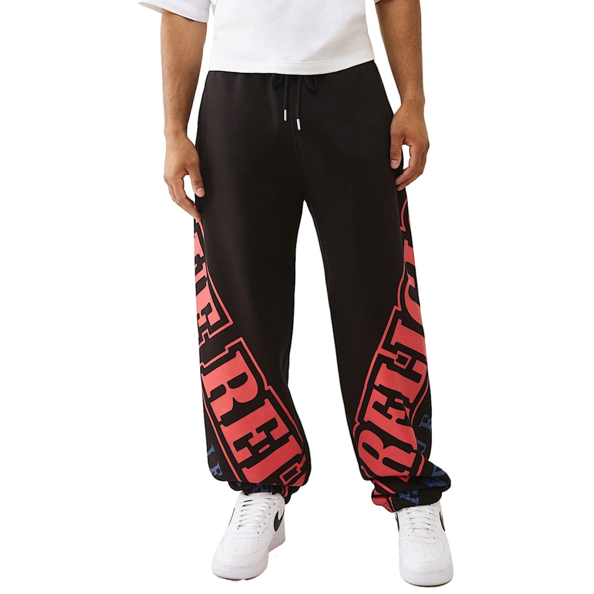 パンツ true religion yokosquad swag dab True Religion Men's Arched Logo Baggy Joggers | Hibbett