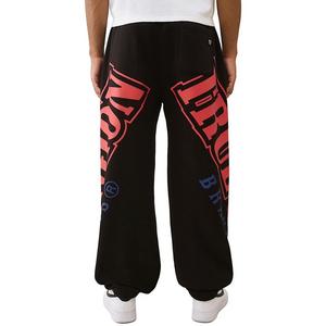 True Religion Men's Arched Logo Baggy Joggers