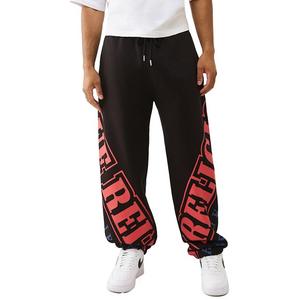 True Religion Men's Arched Logo Baggy Joggers