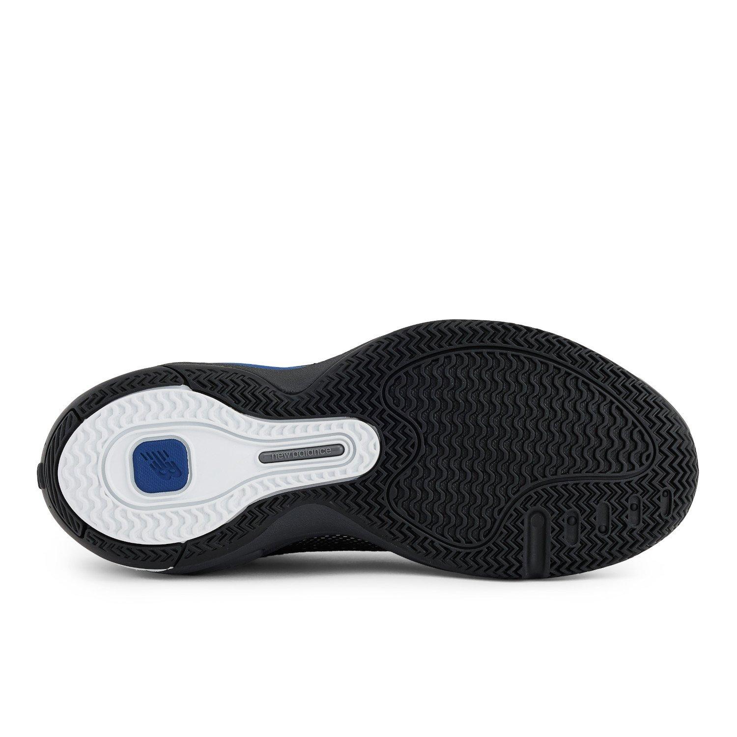 New Balance P400 Basketball Shoe Black/Blue | Hibbett