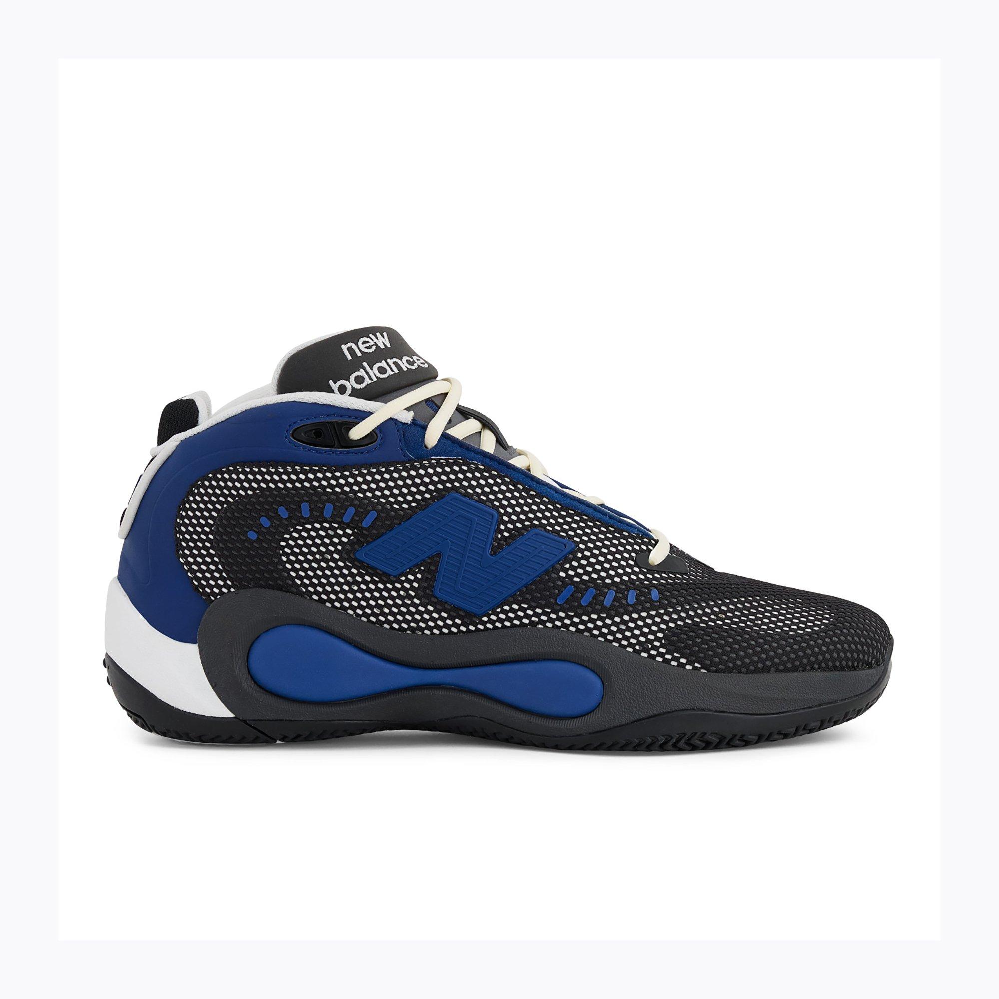 New Balance P400 Basketball Shoe Black/Blue | Hibbett